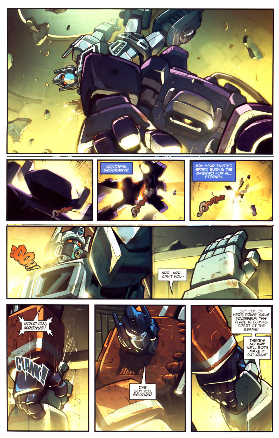 Read online Transformers: Generation 1 (2003) comic -  Issue #6 - 21
