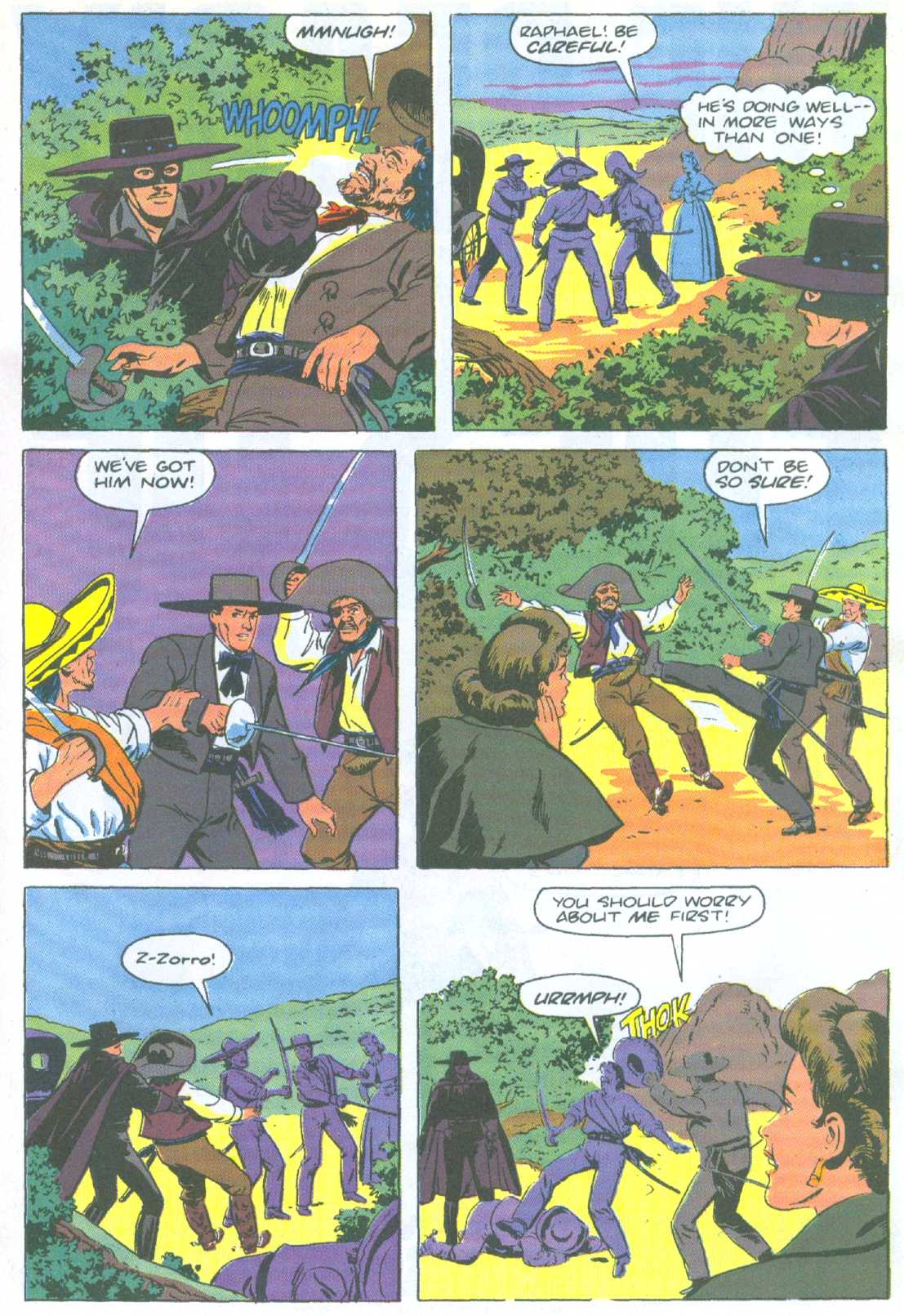 Read online Zorro (1990) comic -  Issue #6 - 20