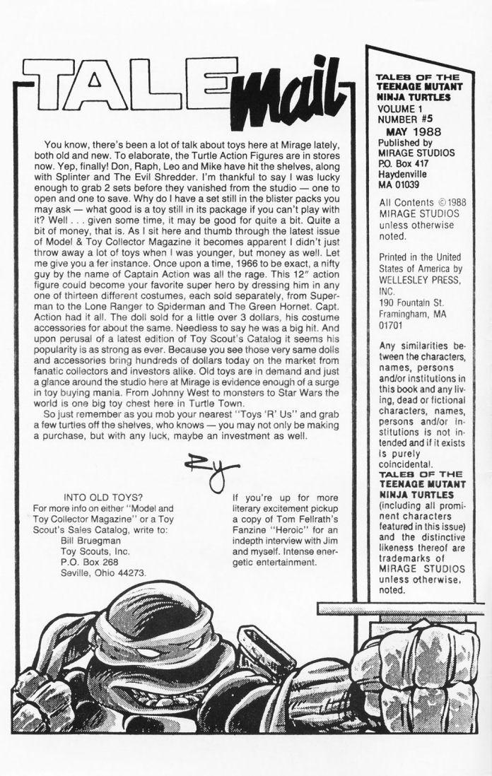 Tales of the Teenage Mutant Ninja Turtles issue 5 - Page 2