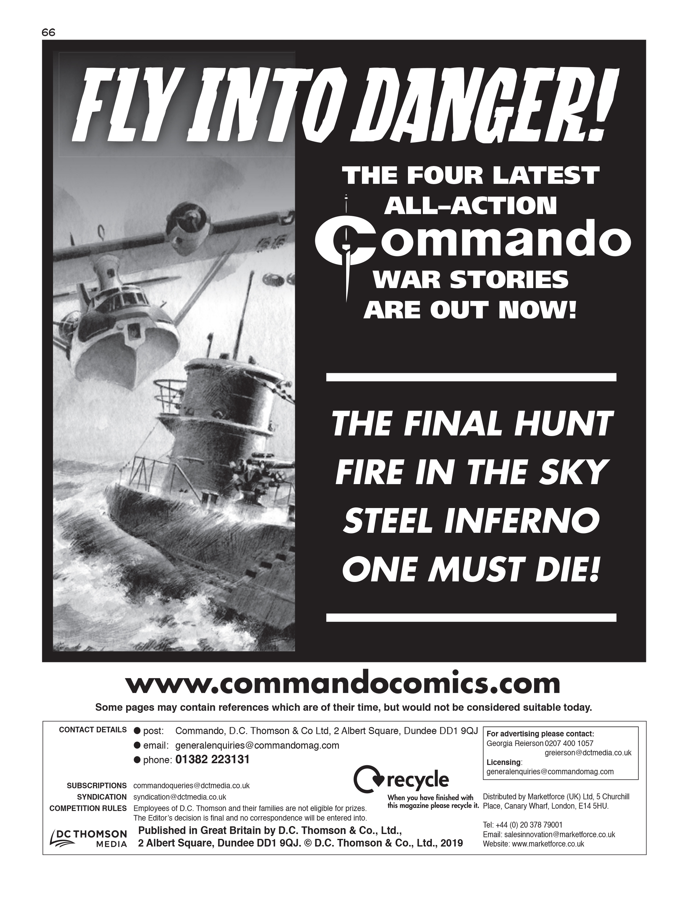 Read online Commando: For Action and Adventure comic -  Issue #5240 - 65