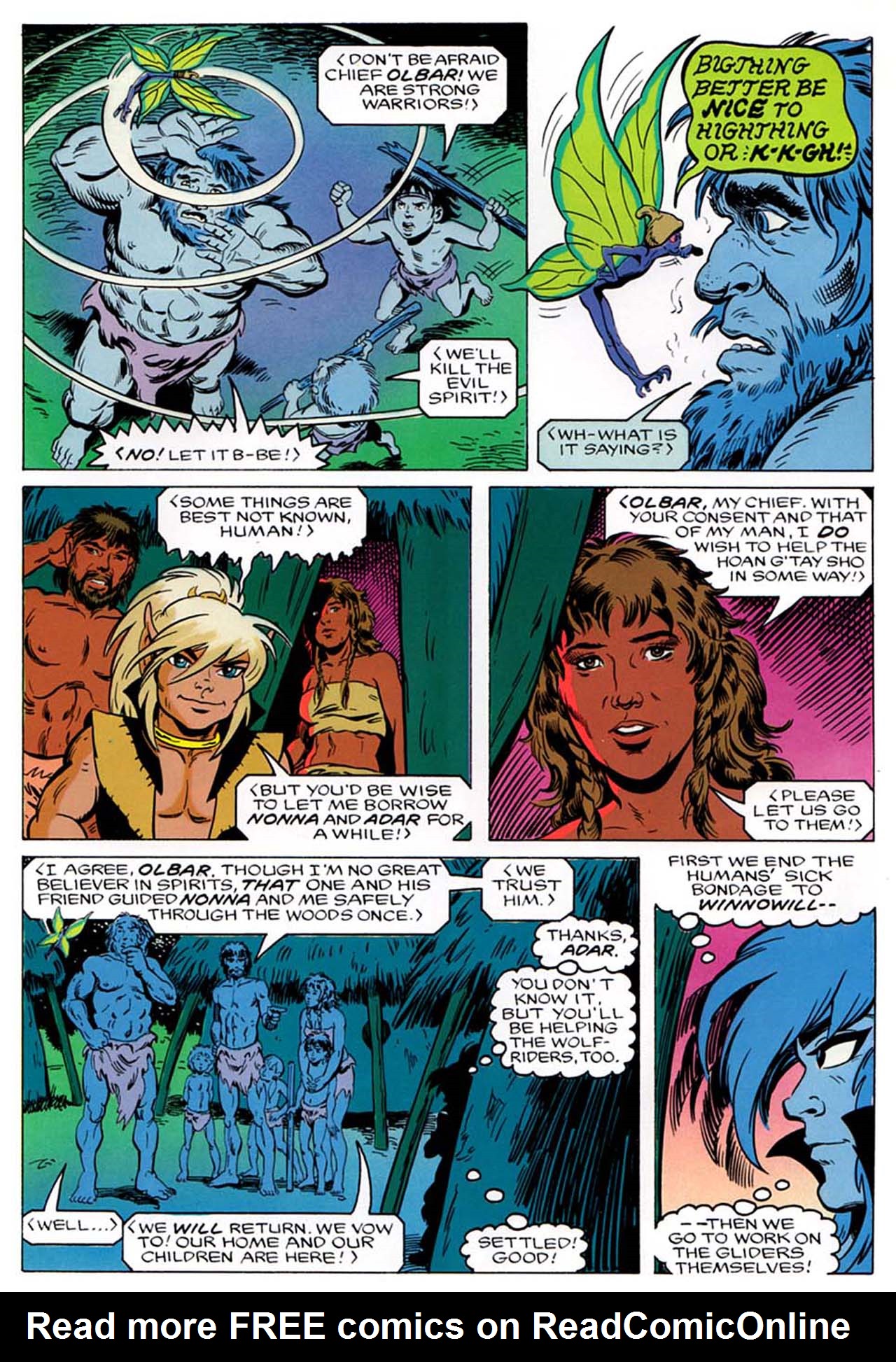 Read online ElfQuest: Siege at Blue Mountain comic -  Issue #2 - 26