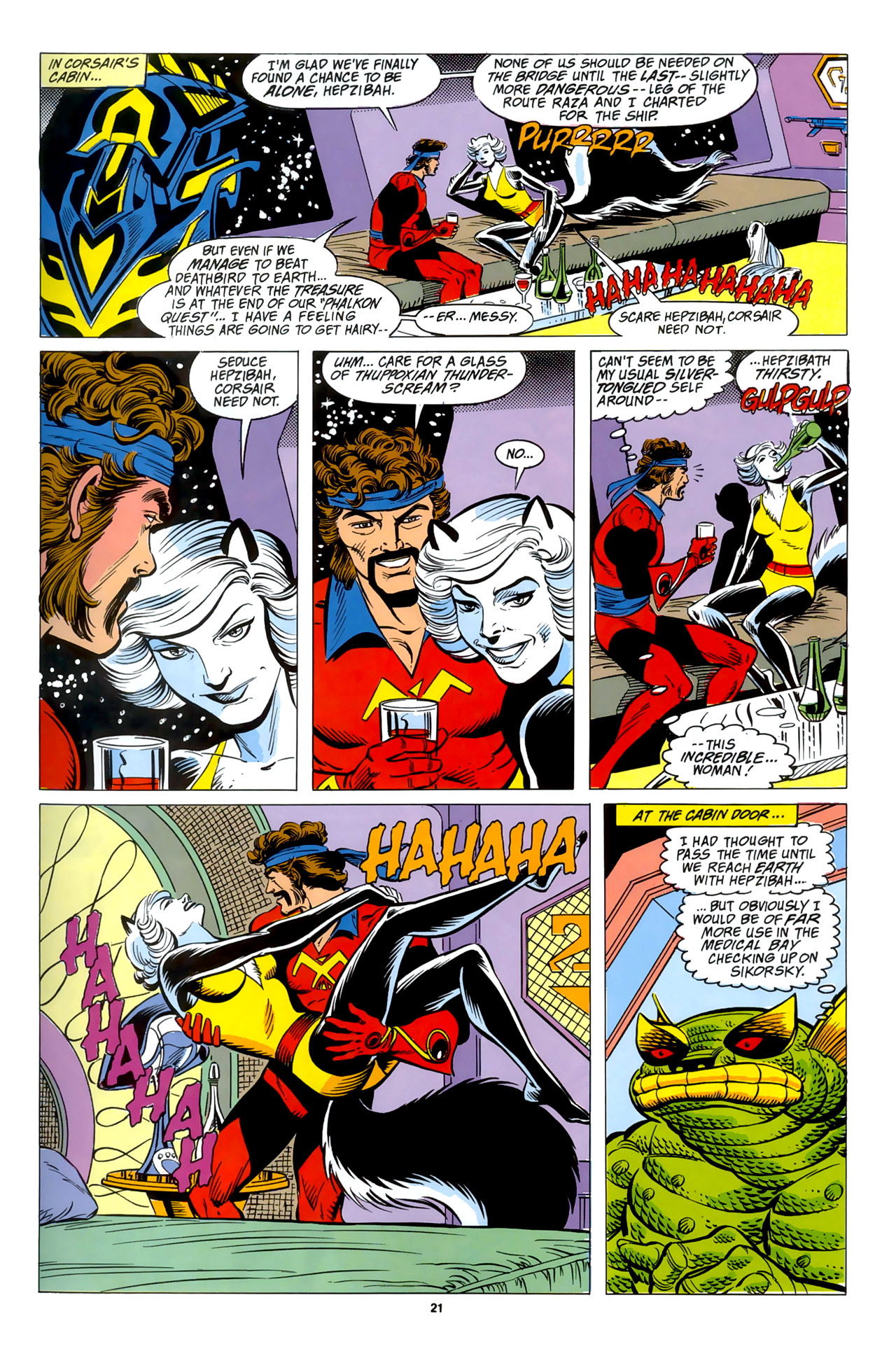 Read online X-Men Spotlight On...Starjammers comic -  Issue #2 - 23