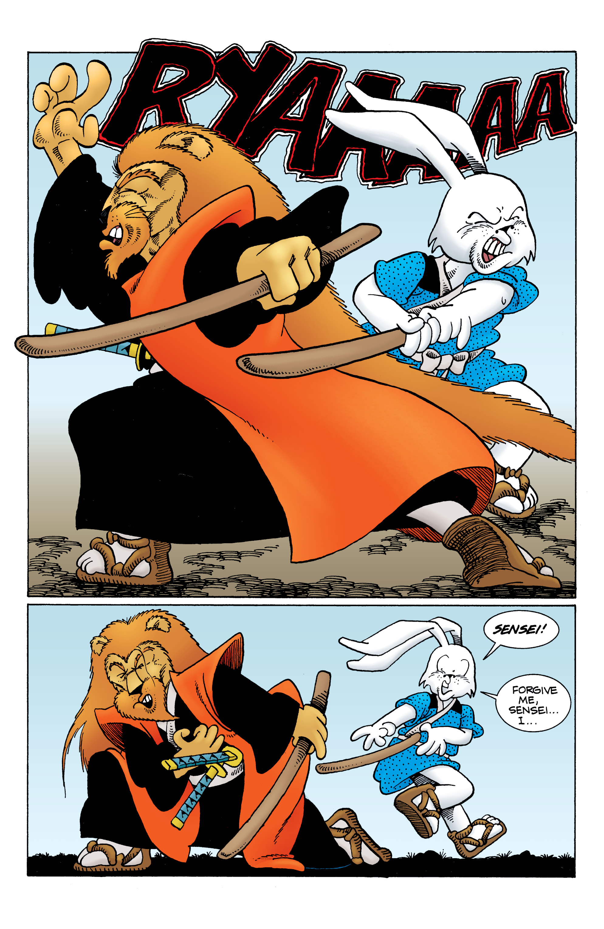 Read online Usagi Yojimbo Color Classics comic -  Issue #1 - 21