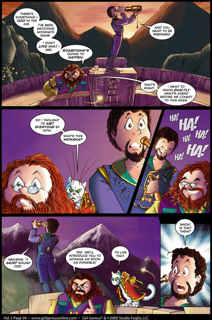 Read online Girl Genius (2002) comic -  Issue #5 - 4