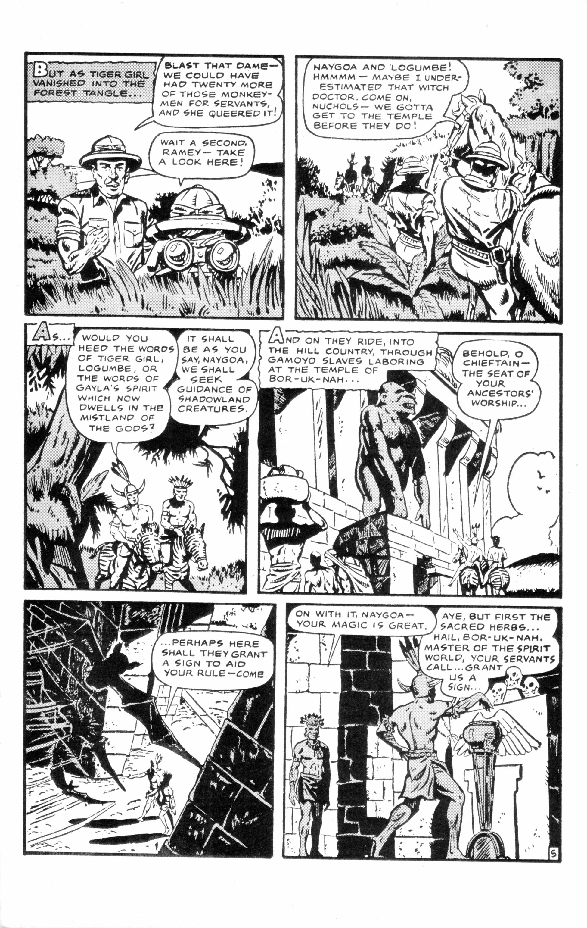 Read online Jungle Girls (1988) comic -  Issue #3 - 27