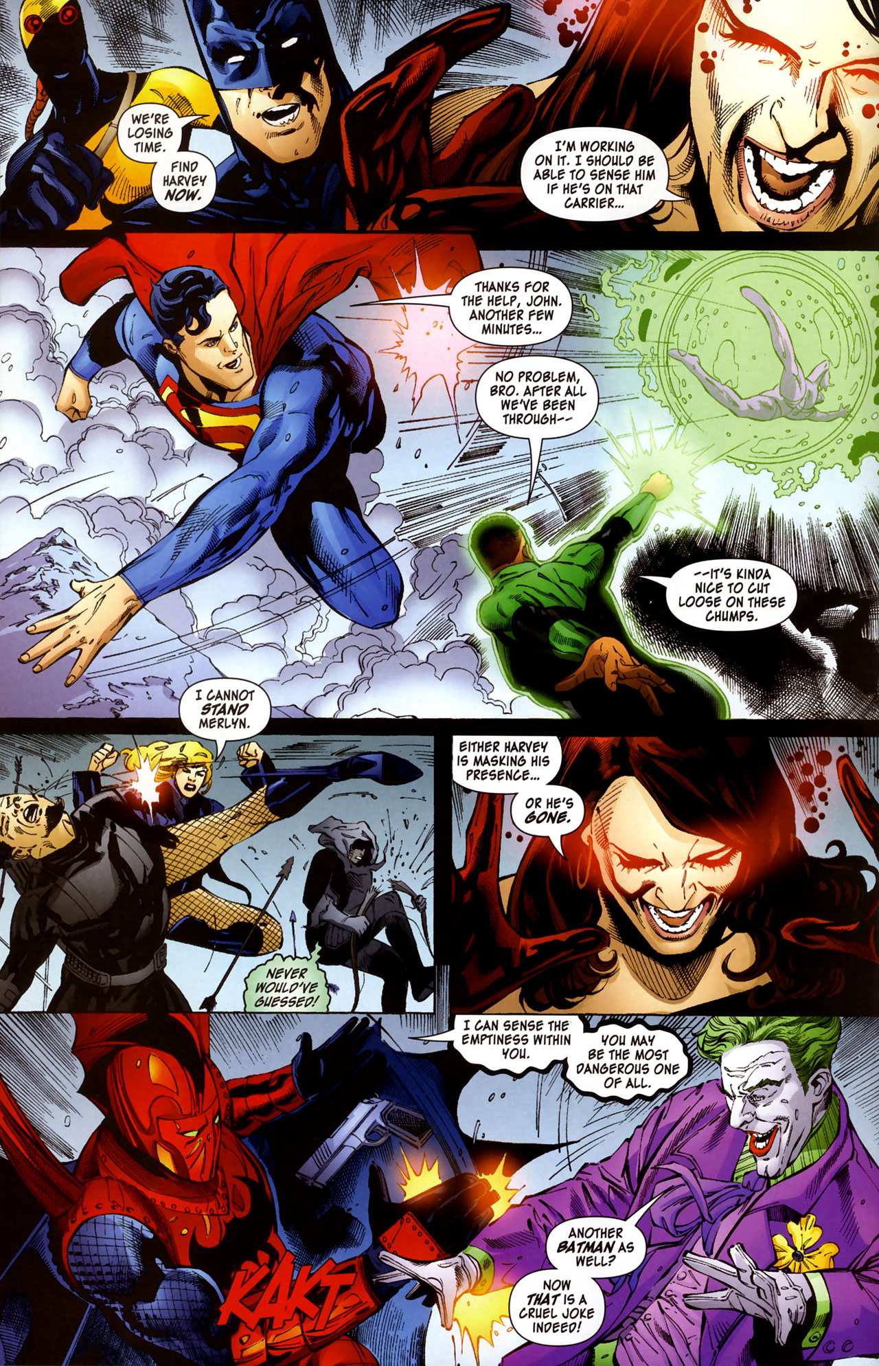 Read online Tangent: Superman's Reign comic -  Issue #11 - 12