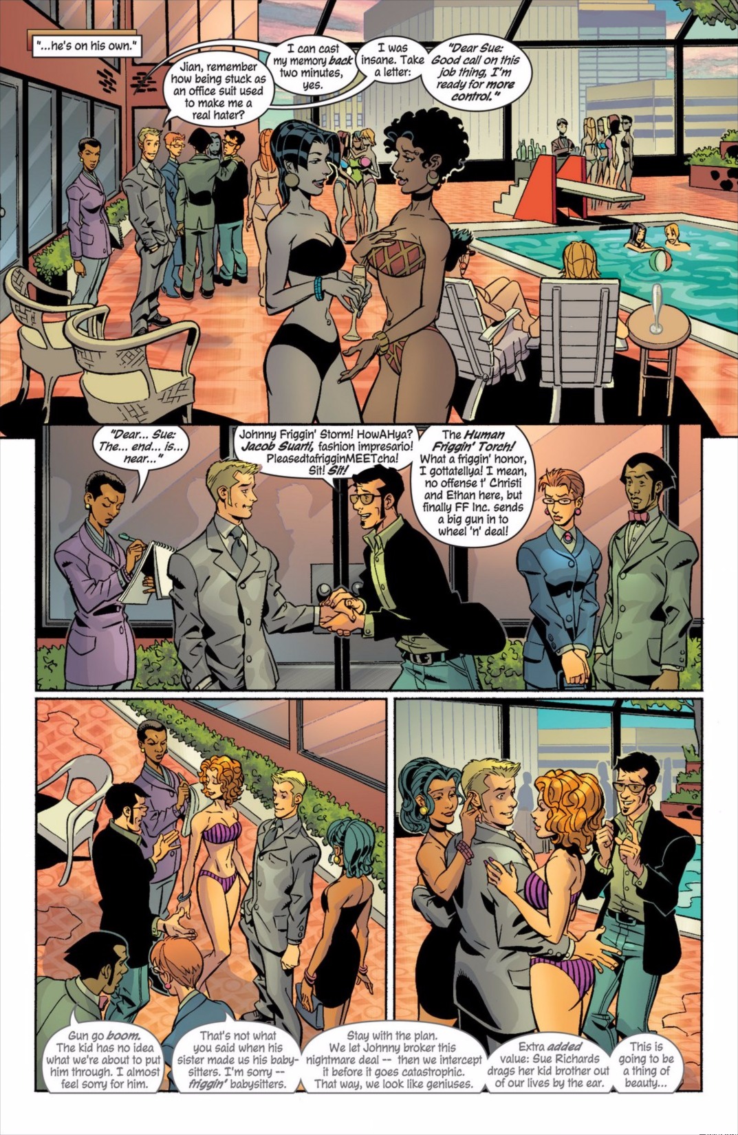 Read online Fantastic Four by Waid & Wieringo Ultimate Collection comic -  Issue # TPB 1 - 77