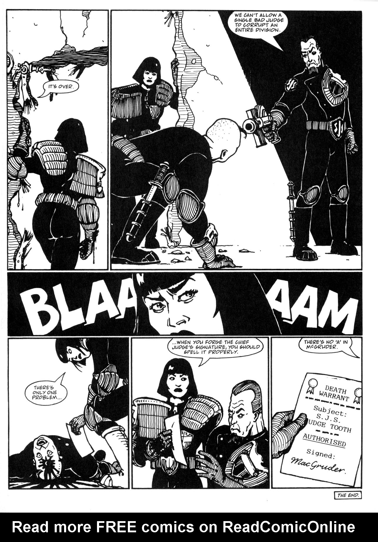 Read online Judge Dredd: The Megazine (vol. 2) comic -  Issue #17 - 21