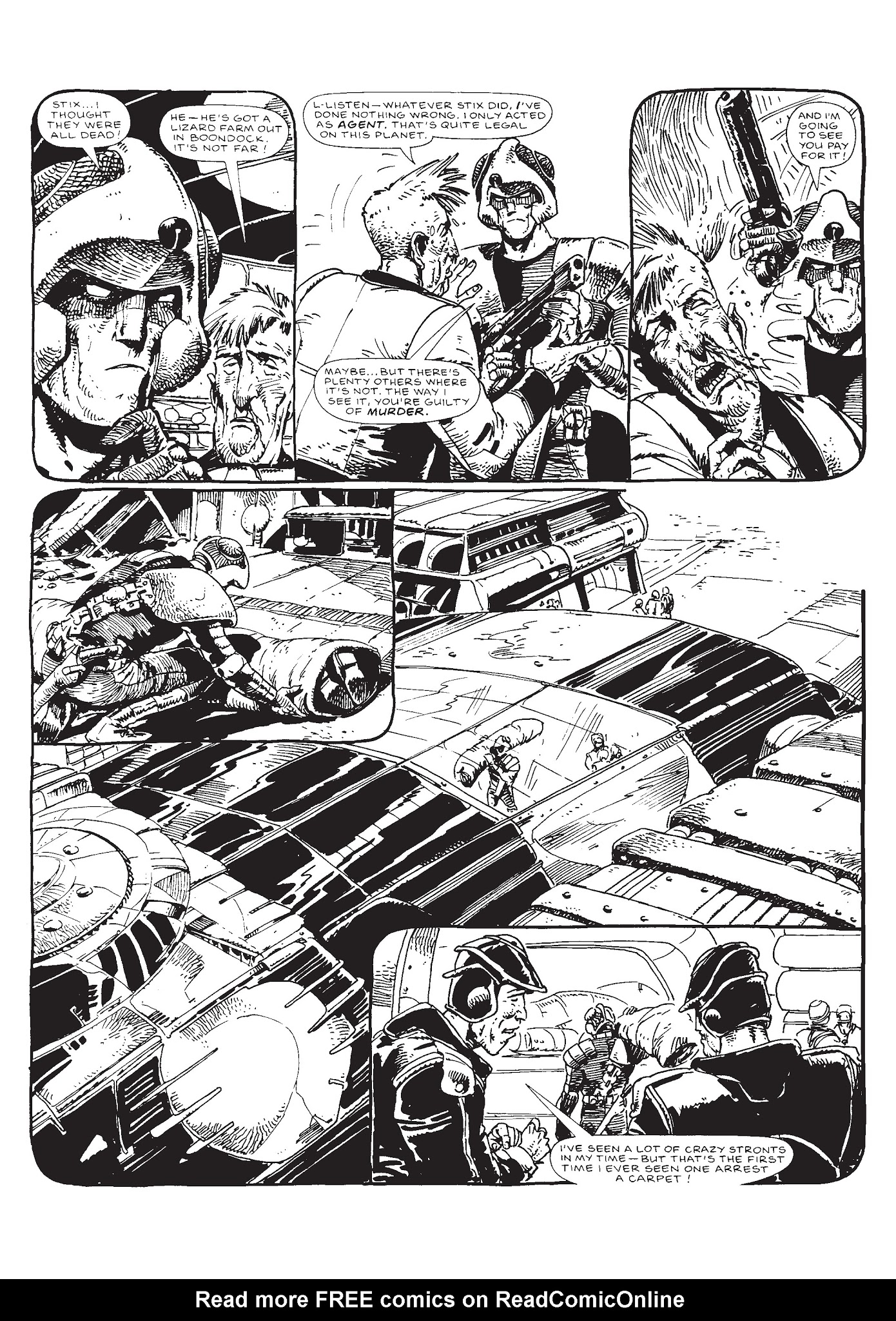 Read online Strontium Dog: Search/Destroy Agency Files comic -  Issue # TPB 4 - 288