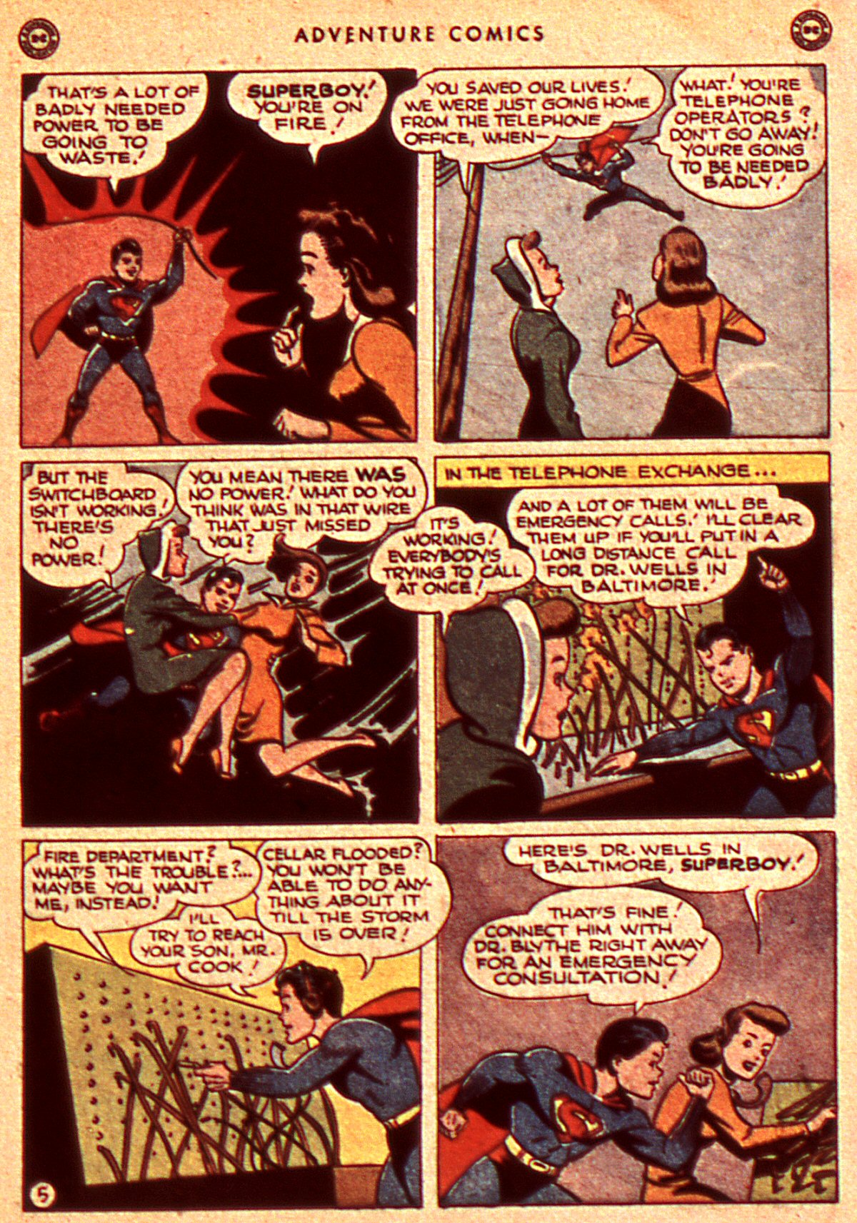 Read online Adventure Comics (1938) comic -  Issue #106 - 7
