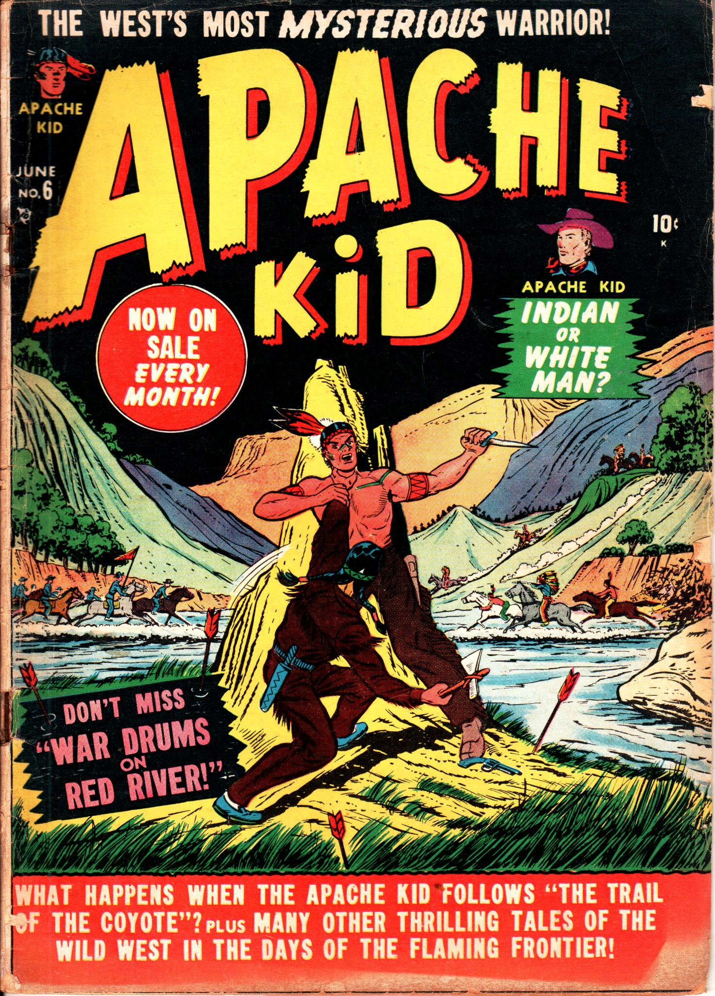Read online Apache Kid comic -  Issue #6 - 1