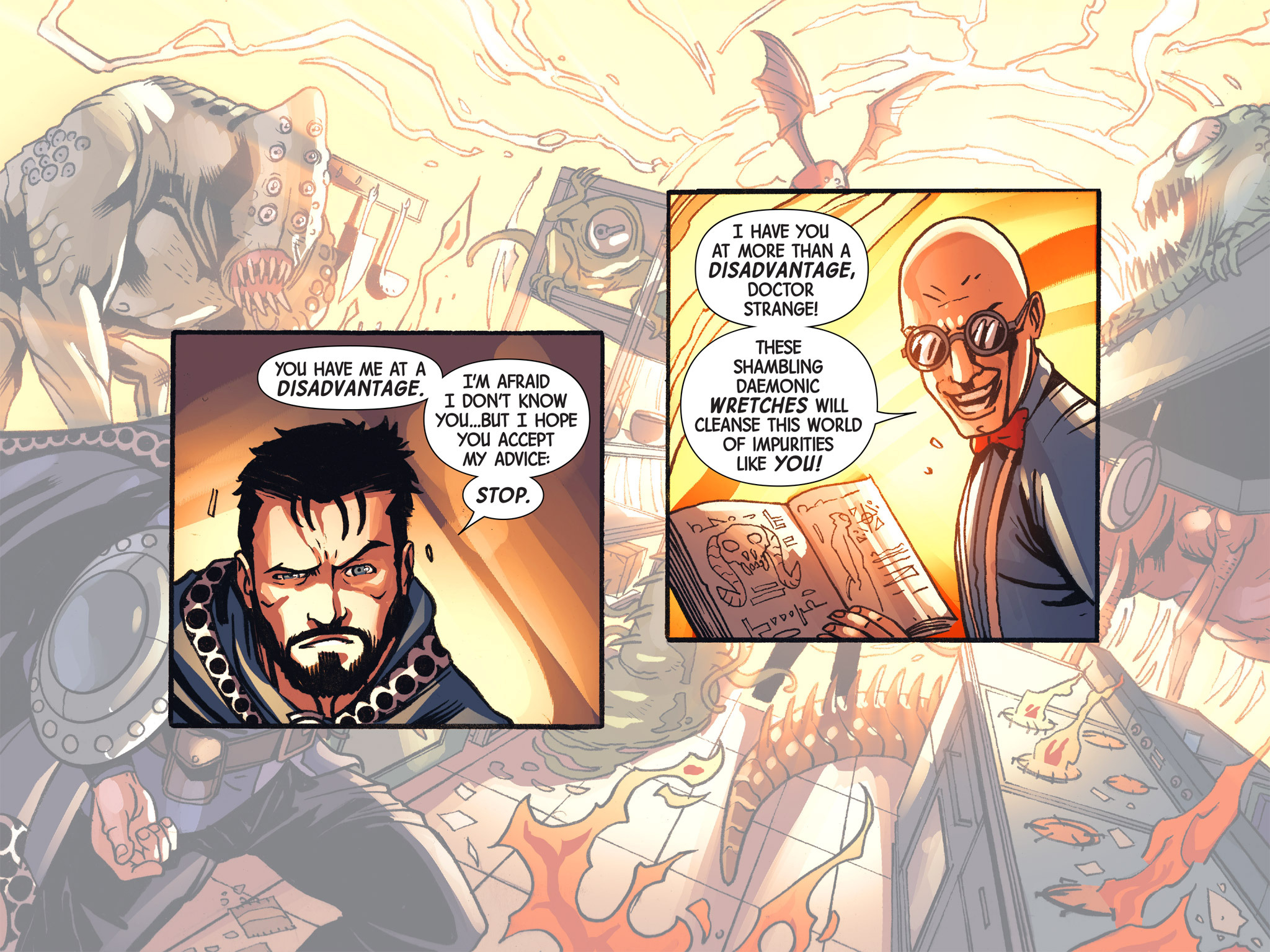 Read online Doctor Strange/Punisher: Magic Bullets Infinite Comic comic -  Issue #3 - 50