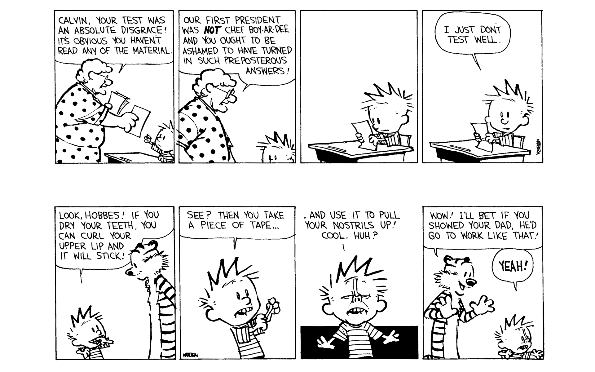 Read online Calvin and Hobbes comic -  Issue #10 - 21