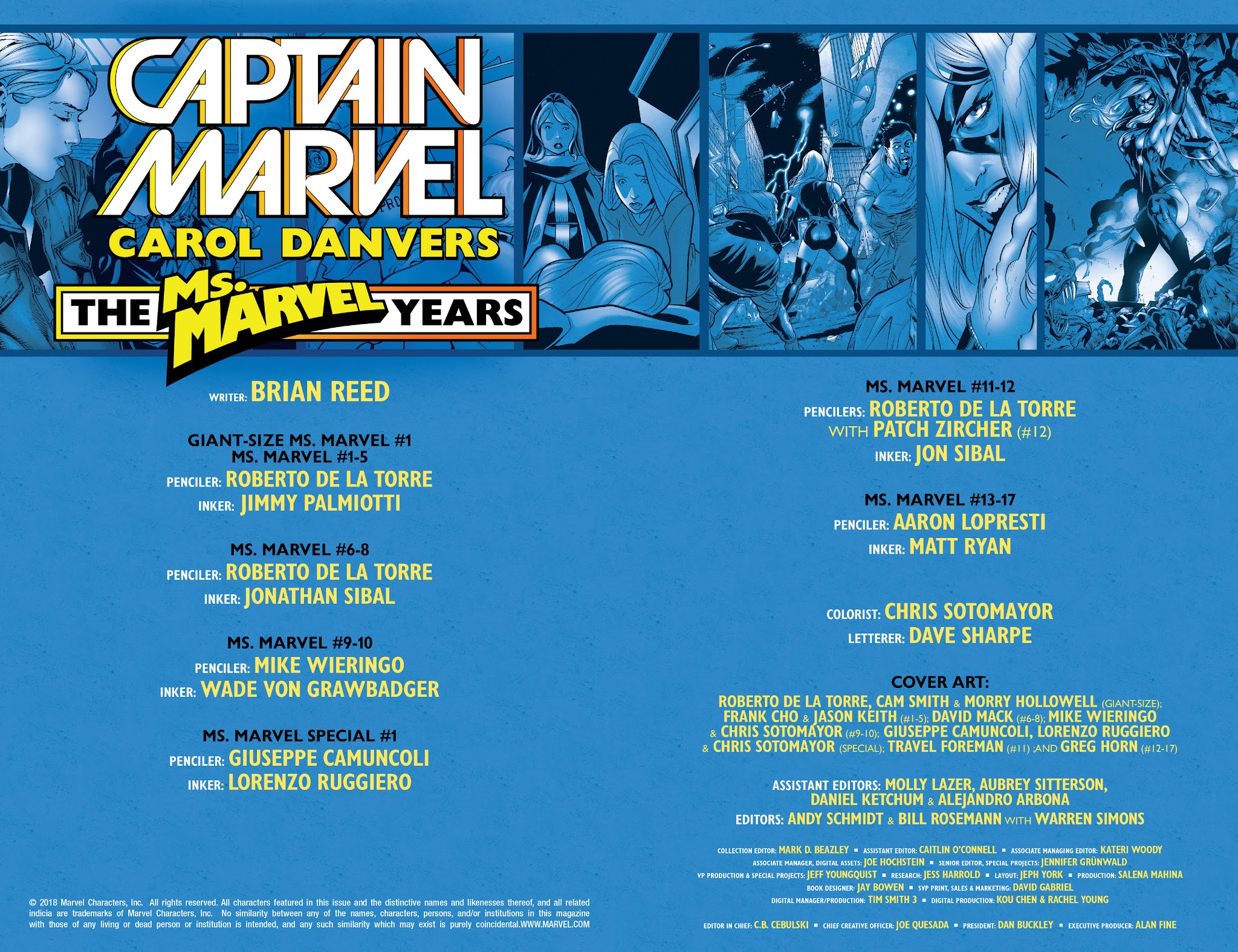 Read online Captain Marvel: Carol Danvers – The Ms. Marvel Years comic -  Issue # TPB - 3