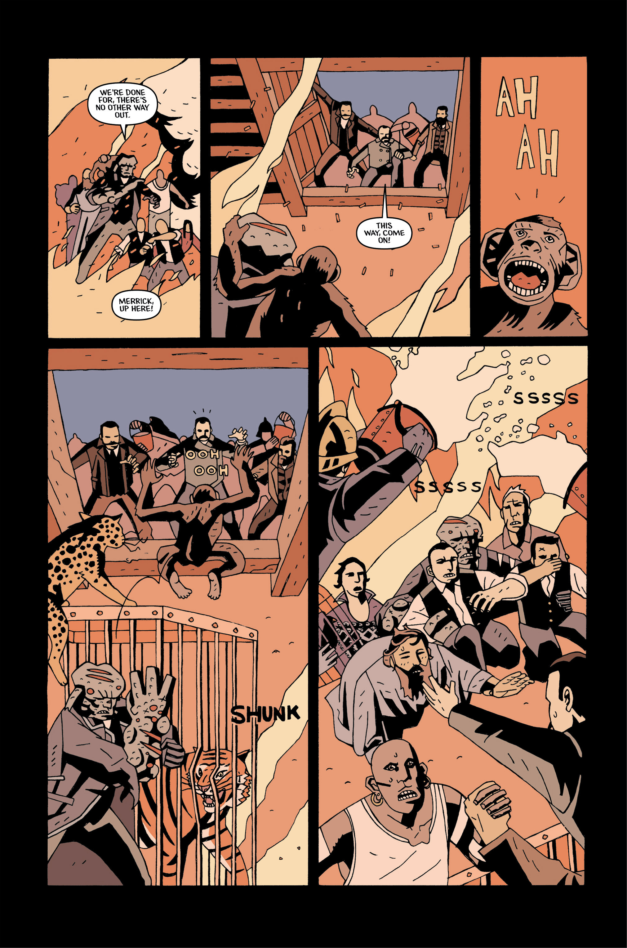 Read online Merrick: The Sensational Elephantman comic -  Issue #4 - 12