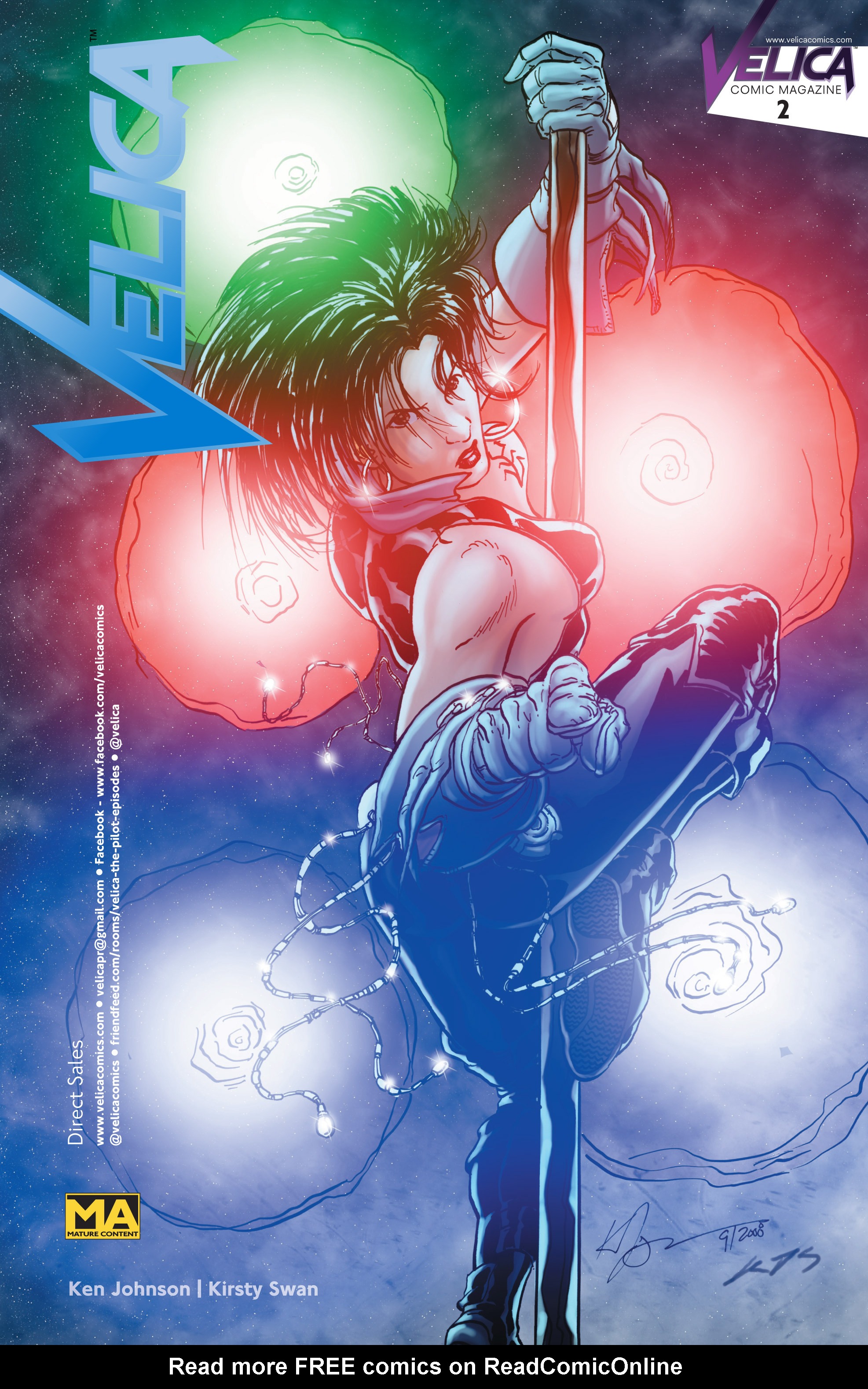 Read online Velica comic -  Issue #2 - 1