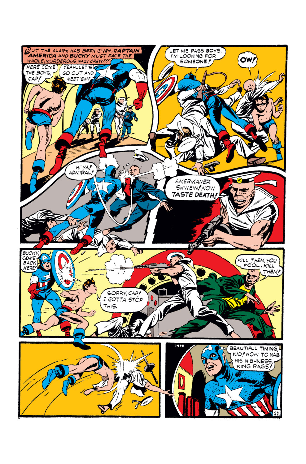 Captain America Comics 4 Page 11