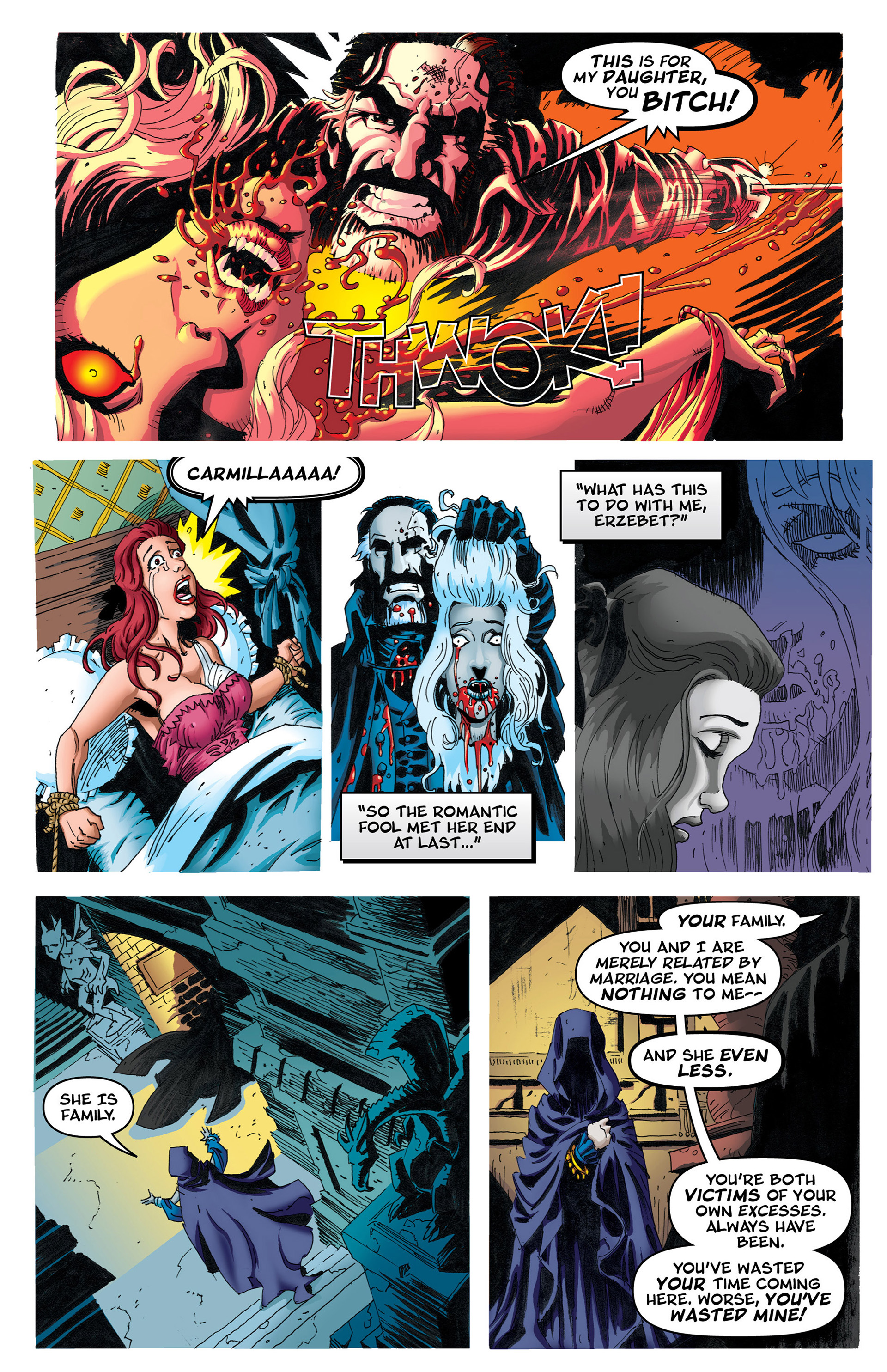 Read online Flesh and Blood comic -  Issue # TPB 1 - 17