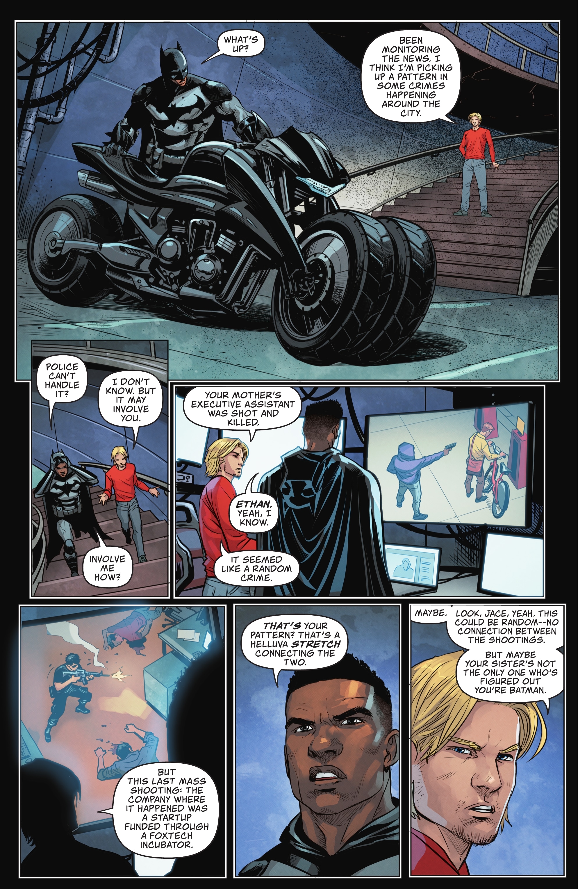 Read online I Am Batman comic -  Issue #16 - 17