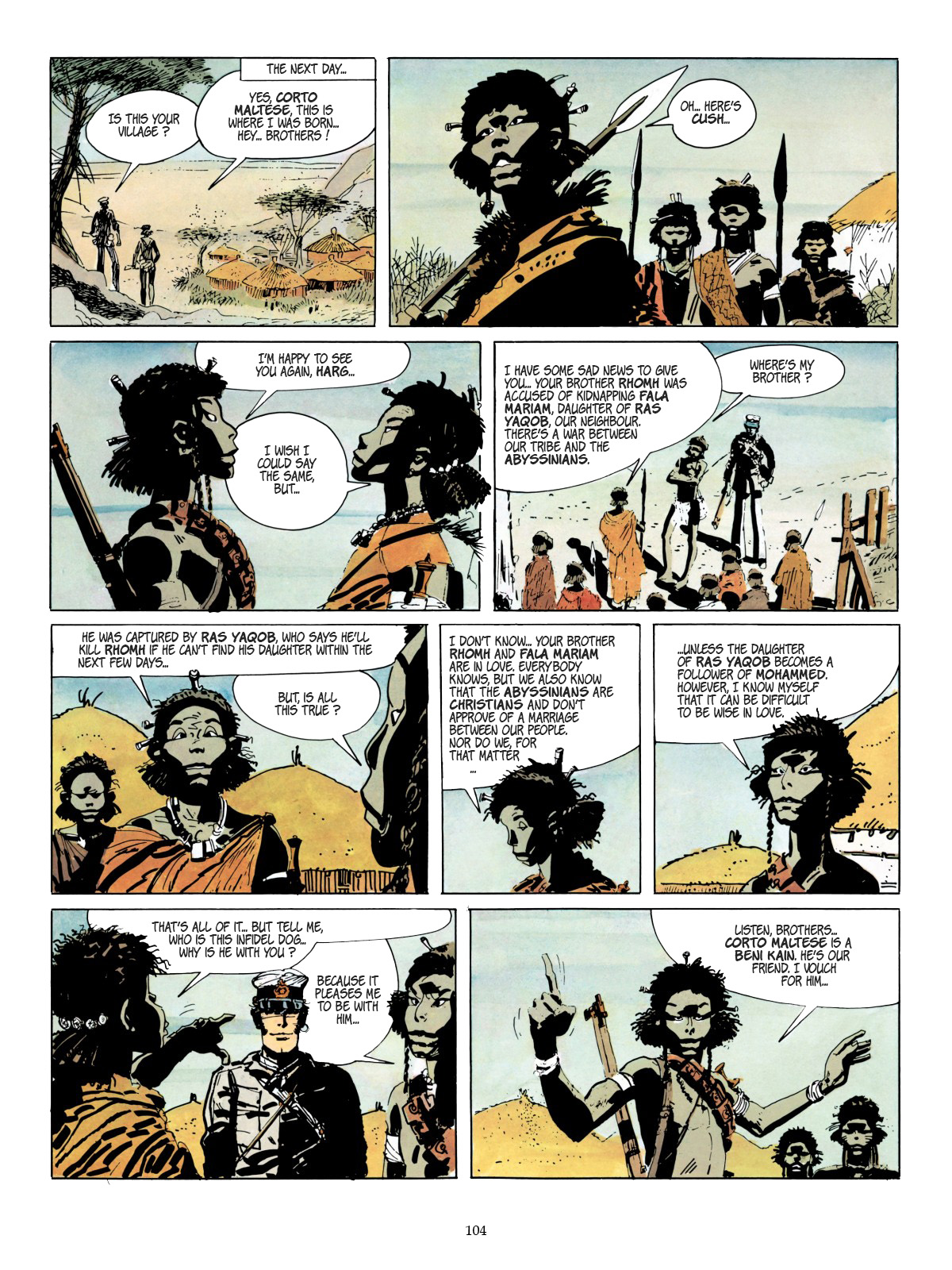 Read online Corto Maltese comic -  Issue # TPB 8 (Part 1) - 71