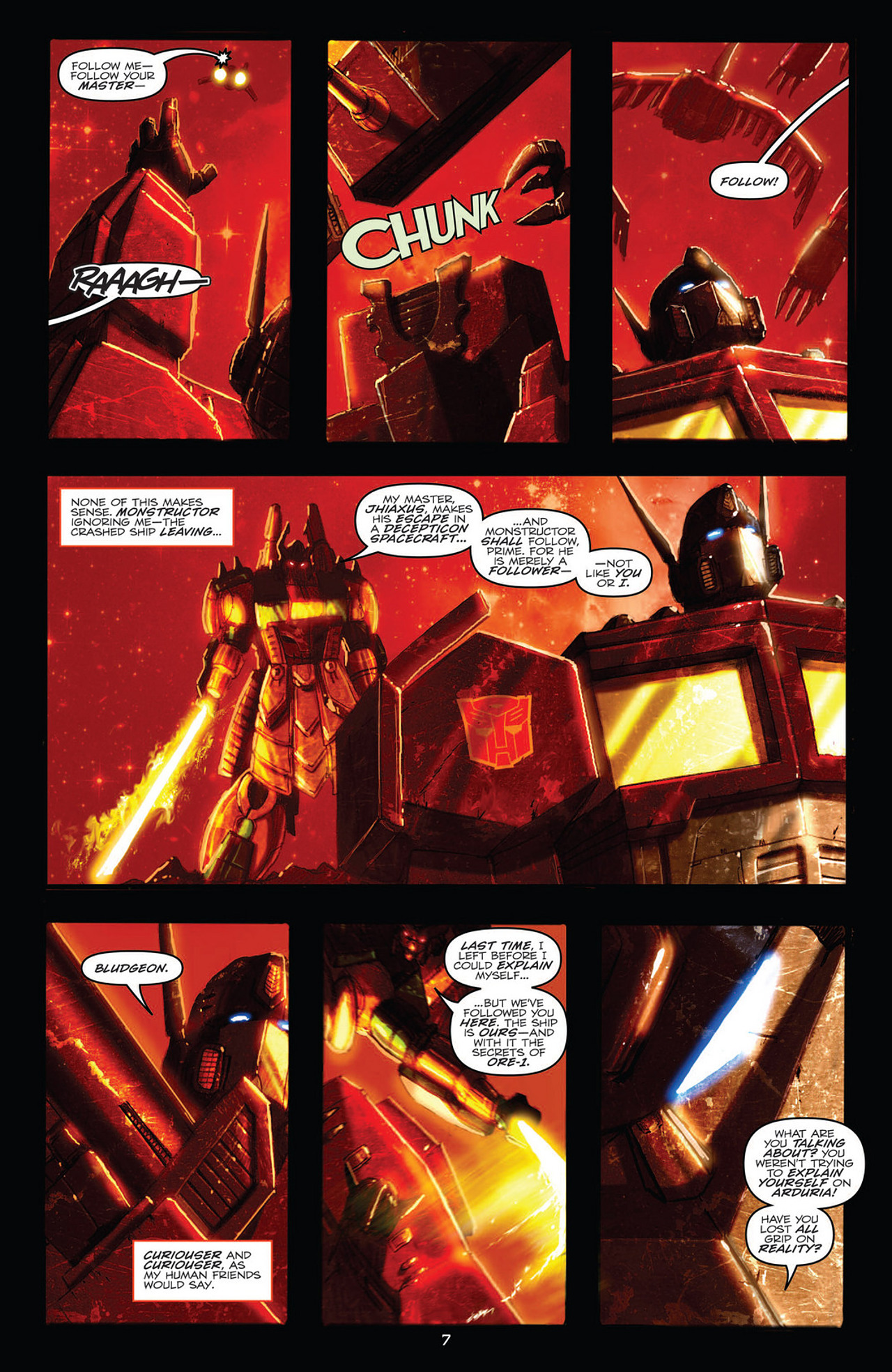 Read online Transformers: Robots In Disguise (2012) comic -  Issue #10 - 10