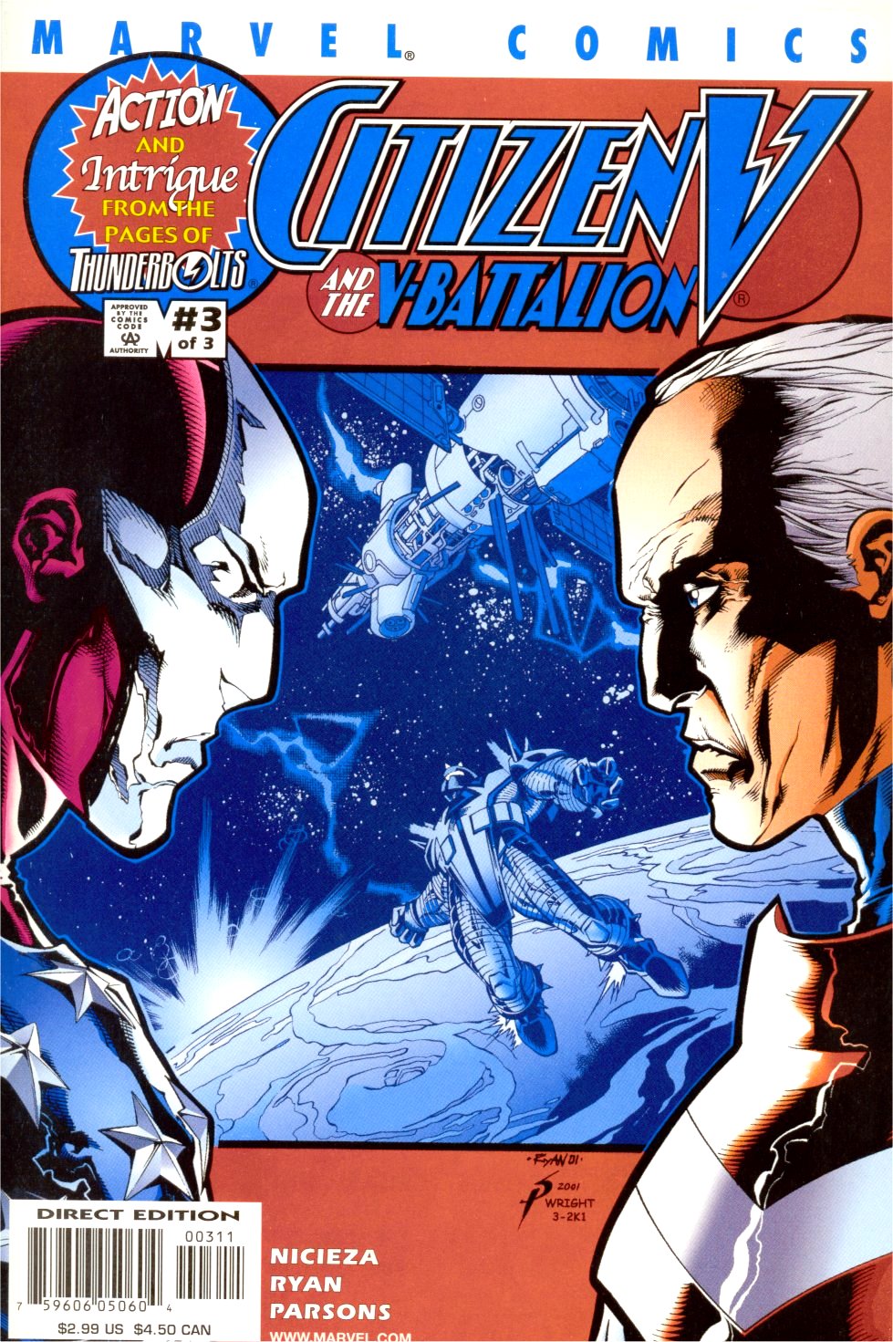 Read online Citizen V and the V-Battalion comic -  Issue #3 - 1