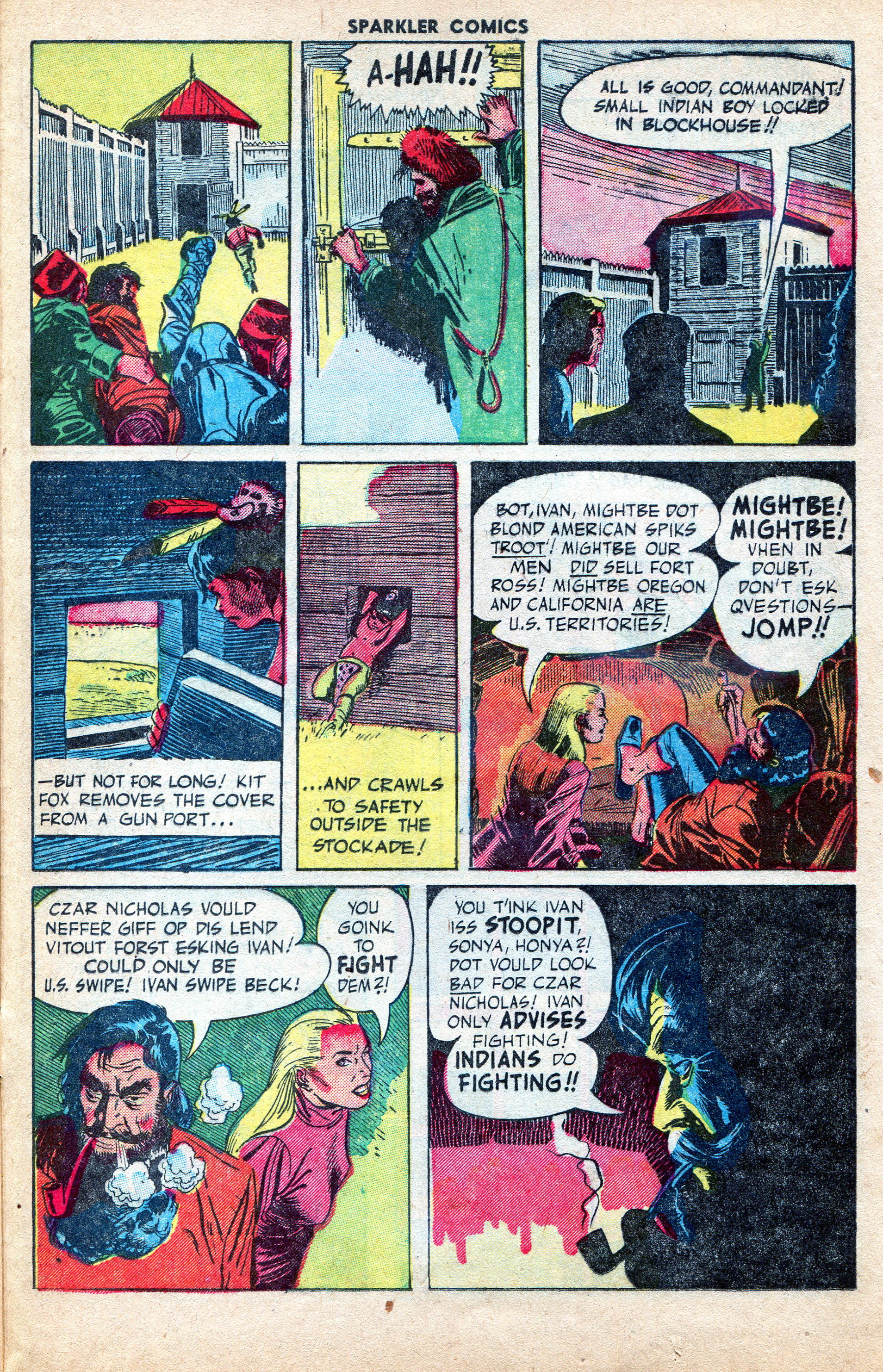 Read online Sparkler Comics comic -  Issue #107 - 25