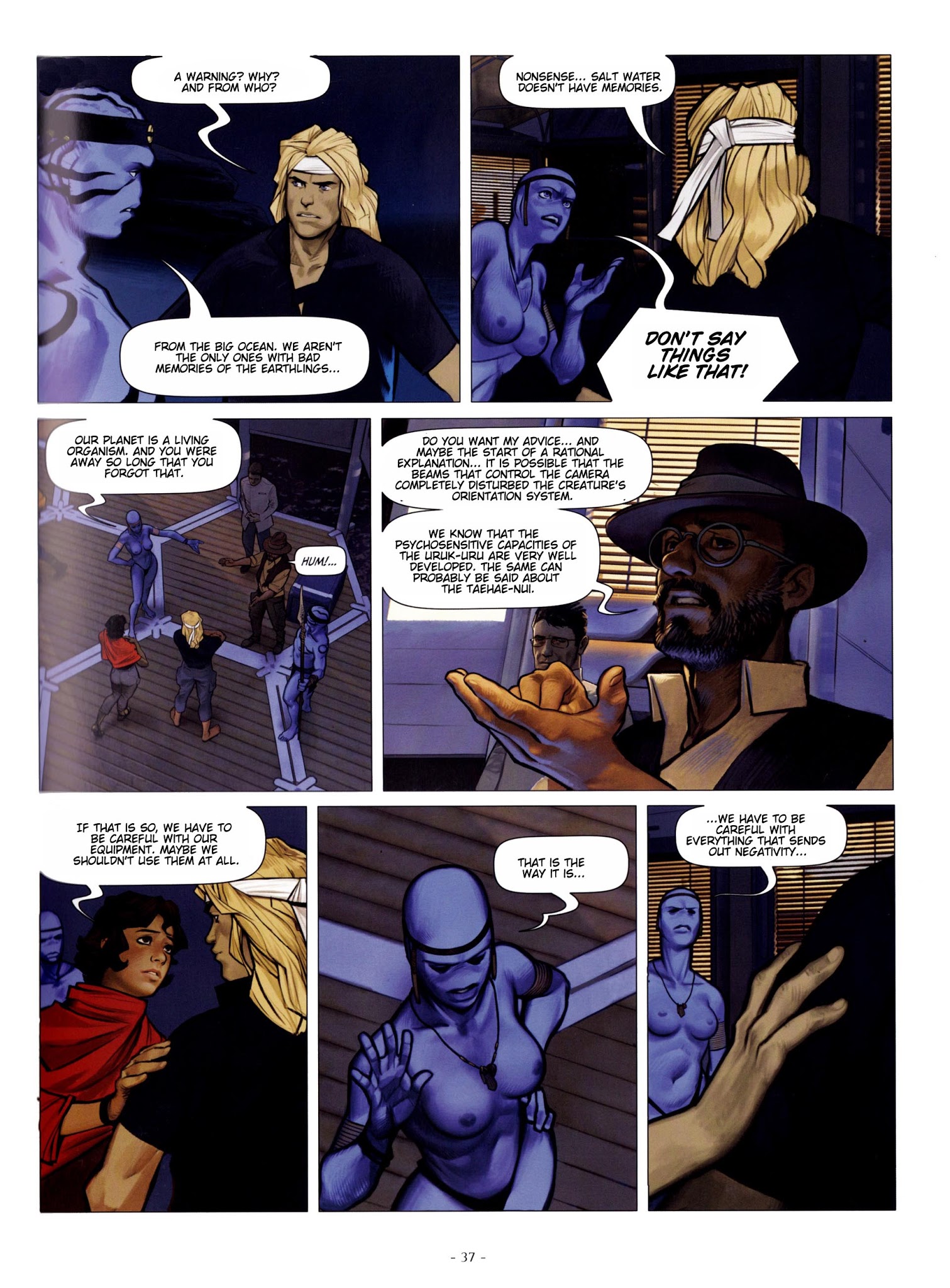 Read online Aquablue comic -  Issue #12 - 37
