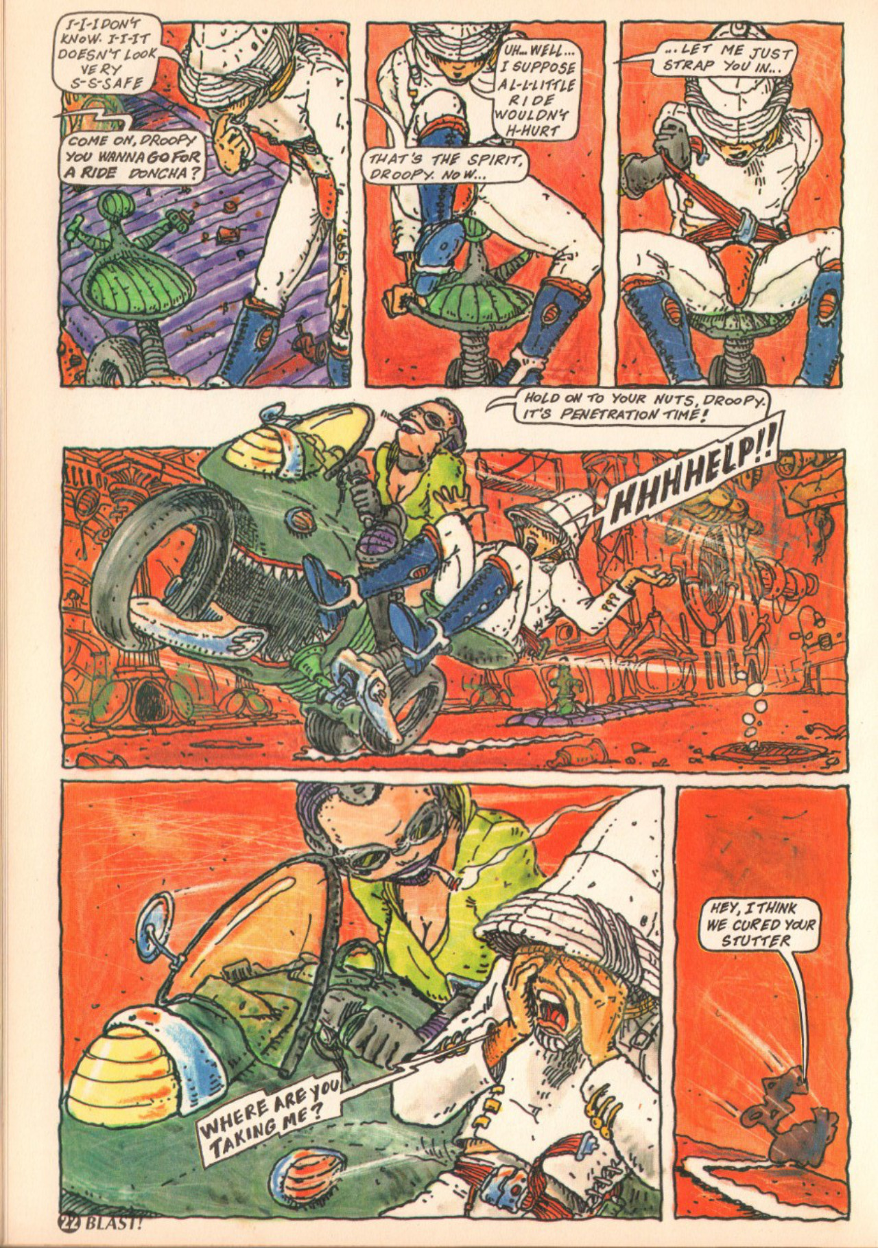 Read online Blast (1991) comic -  Issue #2 - 24