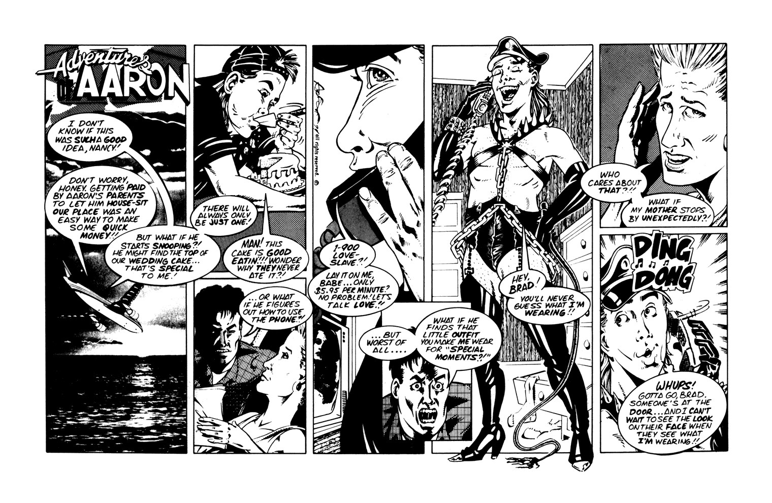 Read online Aaron Strips comic -  Issue #3 - 7