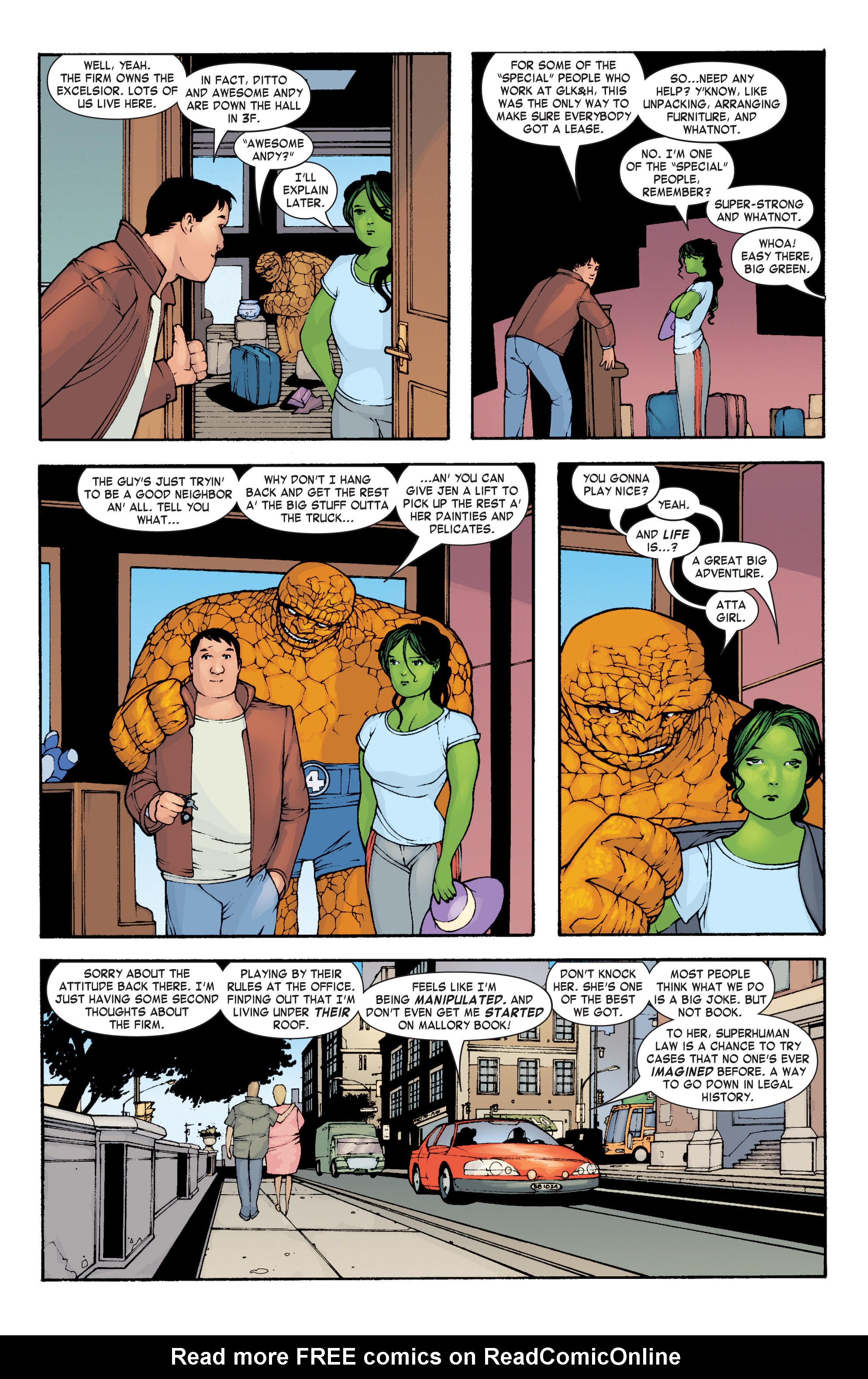 Read online She-Hulk (2004) comic -  Issue #3 - 9