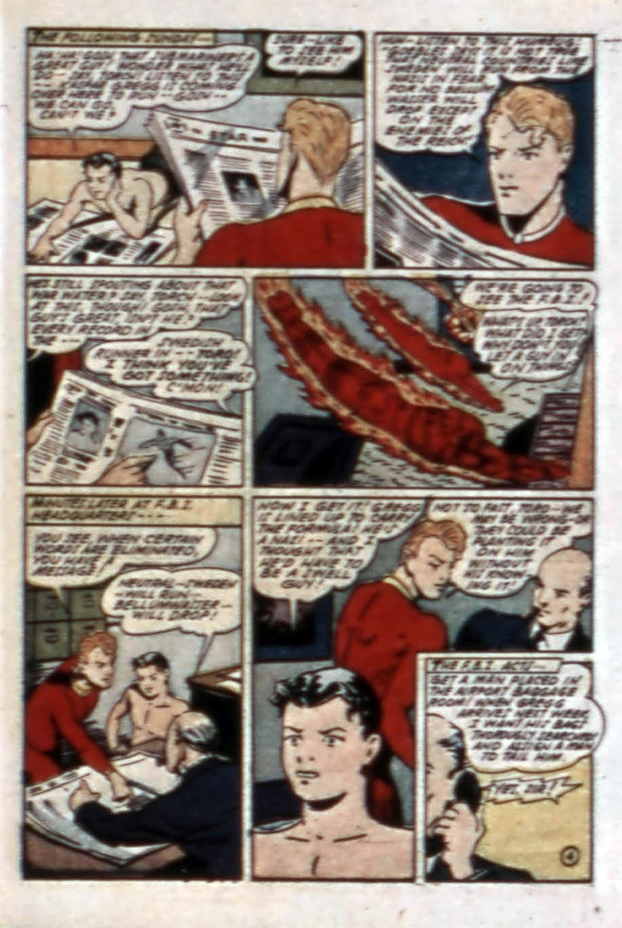 Read online The Human Torch (1940) comic -  Issue #13 - 49