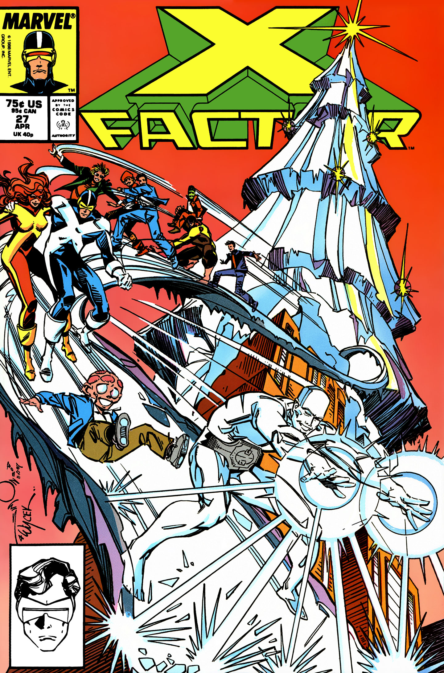 Read online X-Factor (1986) comic -  Issue #27 - 1