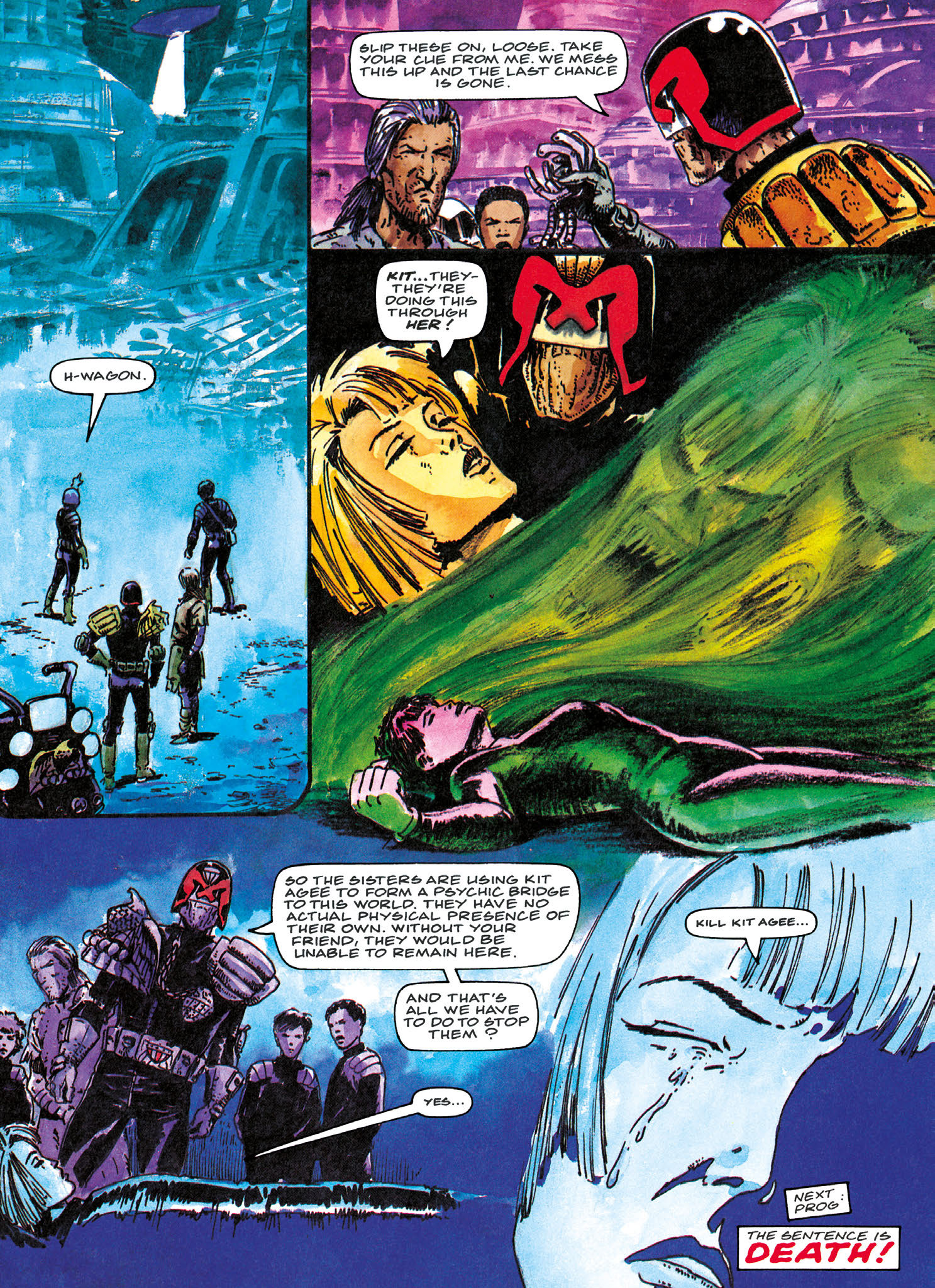 Read online Essential Judge Dredd: Necropolis comic -  Issue # TPB (Part 2) - 79