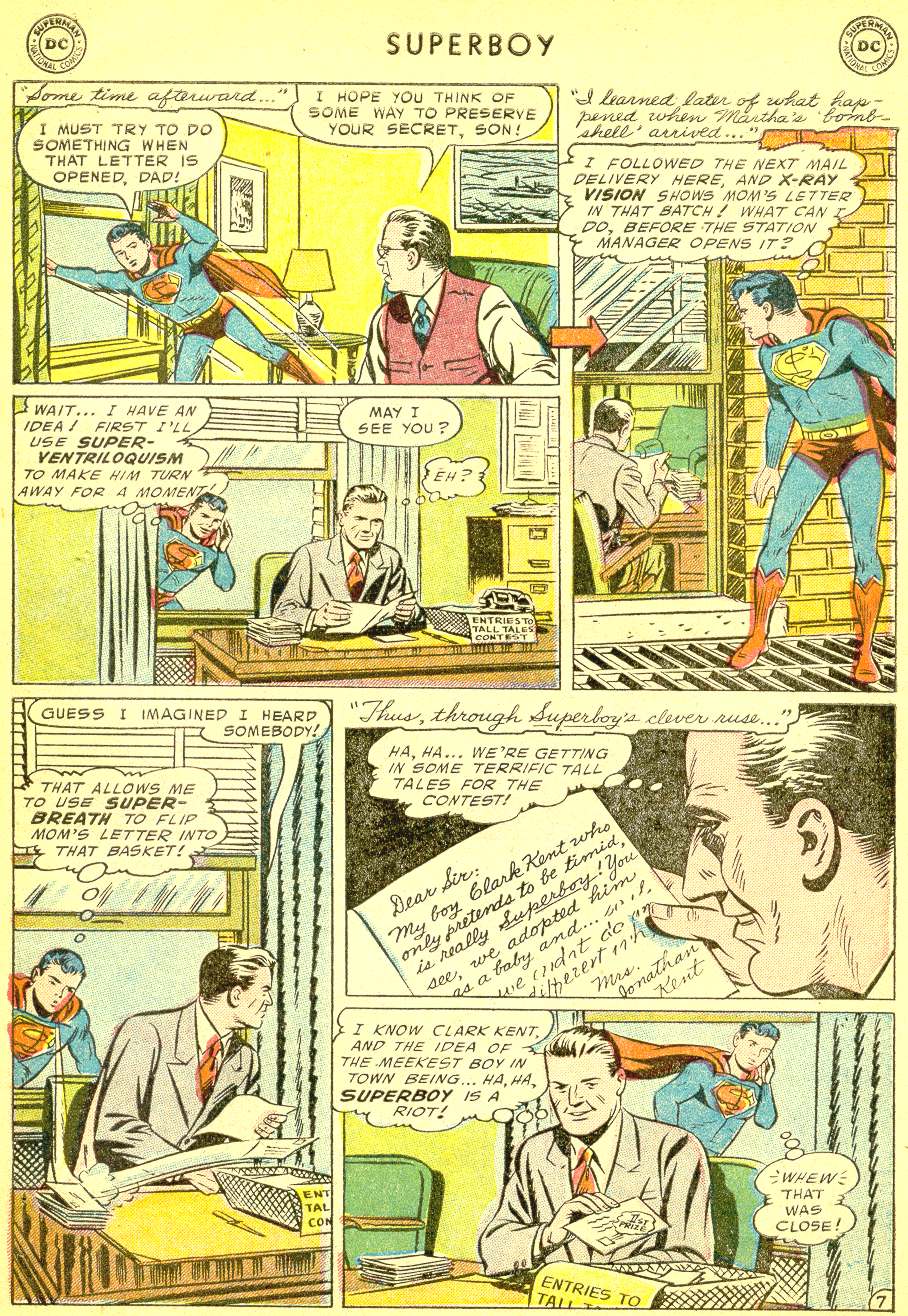 Read online Superboy (1949) comic -  Issue #41 - 28