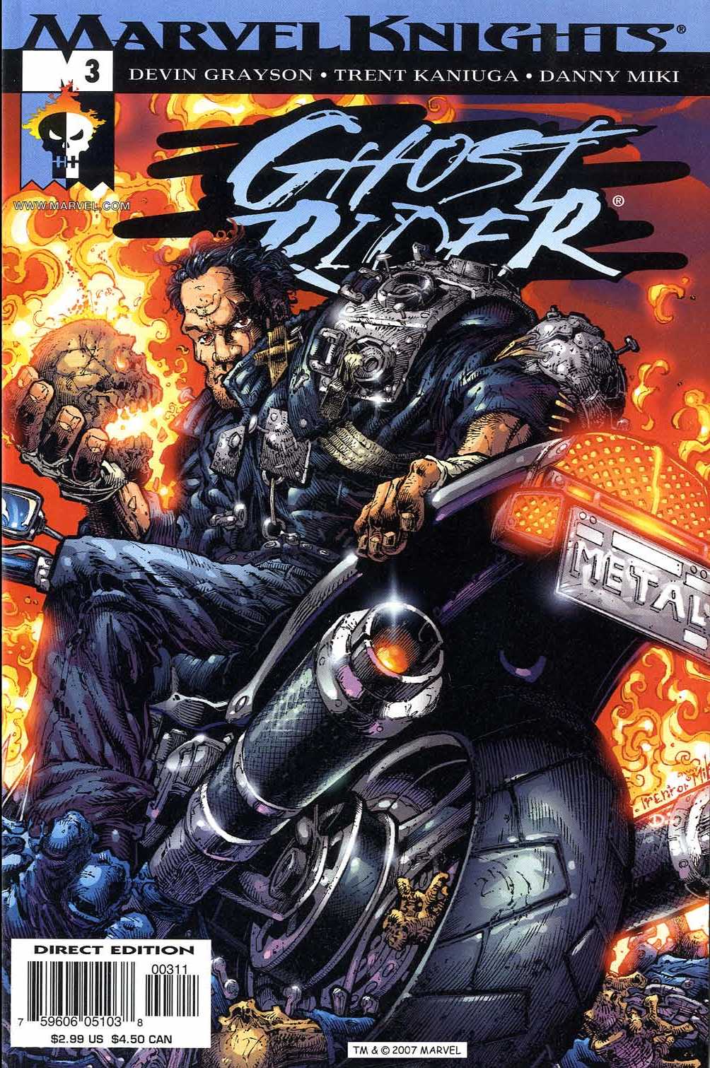 Read online Ghost Rider (2001) comic -  Issue #3 - 1