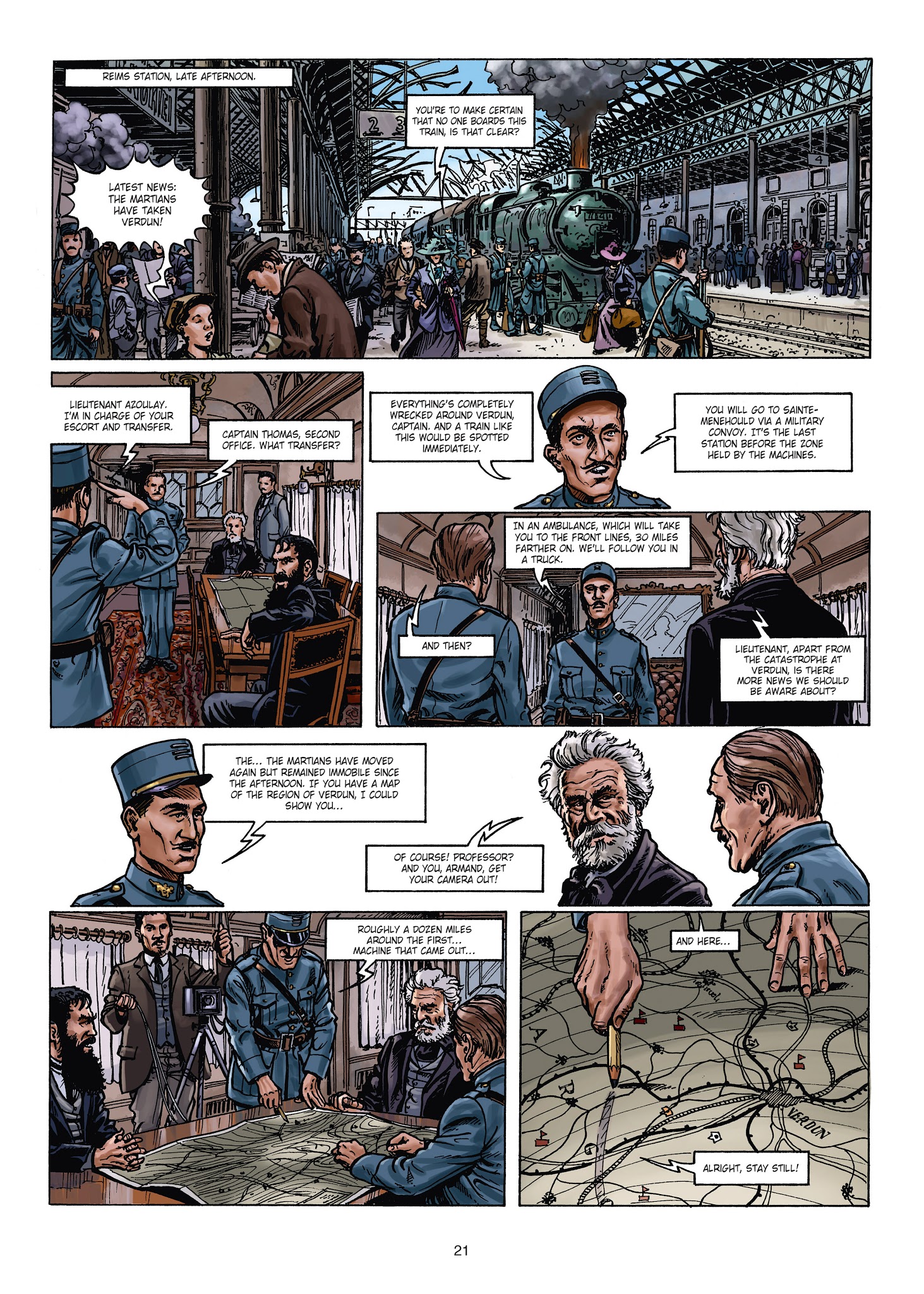 Read online War of the World War One Vol. 2: Martian Terror comic -  Issue # Full - 20
