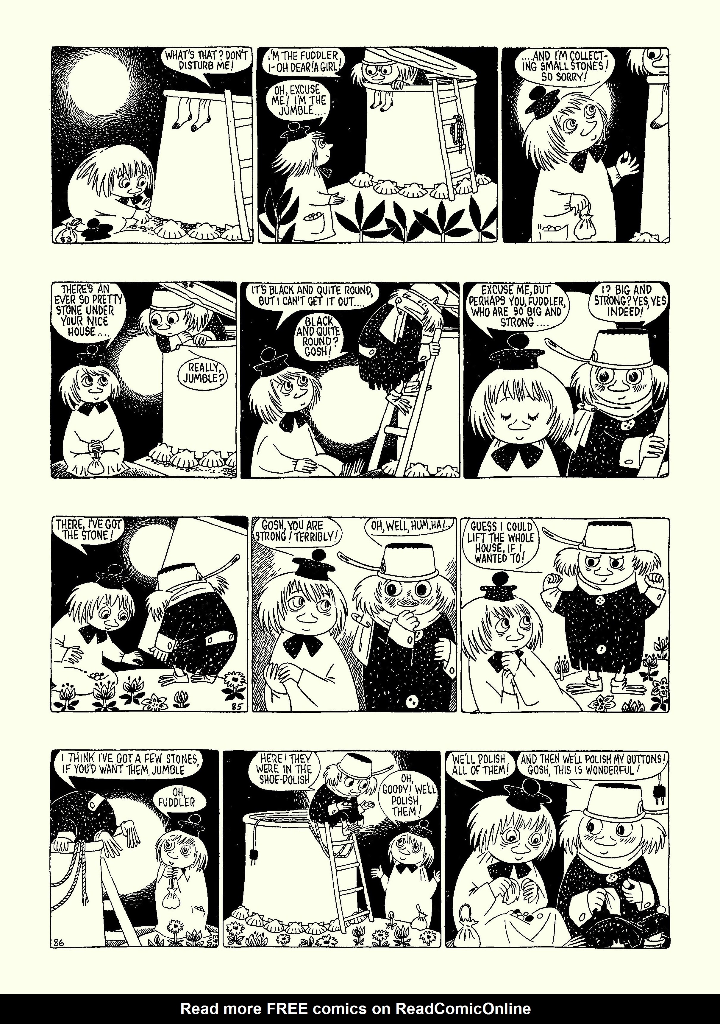 Read online Moomin: The Complete Tove Jansson Comic Strip comic -  Issue # TPB 5 - 78