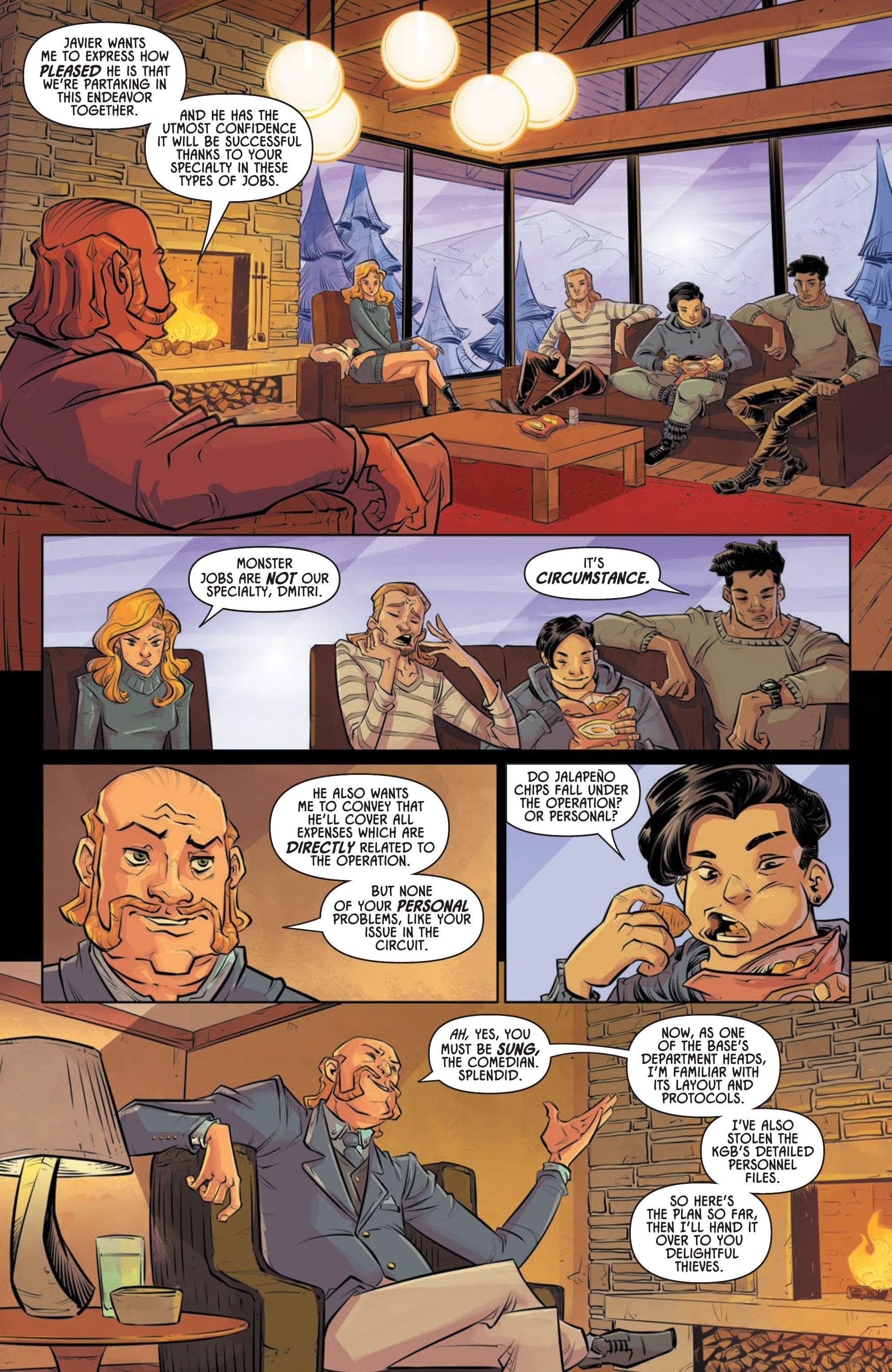 Read online Kaiju Score: Steal From the Gods comic -  Issue #2 - 5