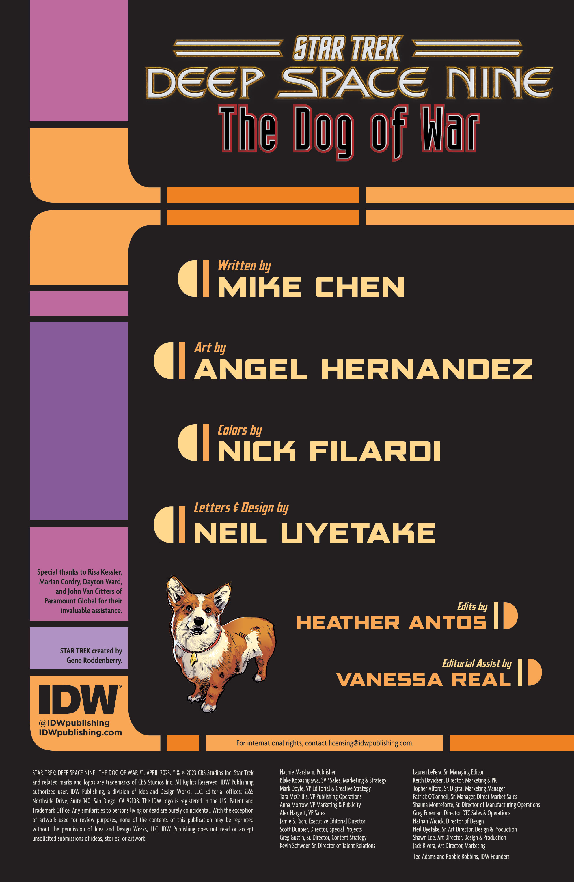 Read online Star Trek: Deep Space Nine - The Dog of War comic -  Issue #1 - 2