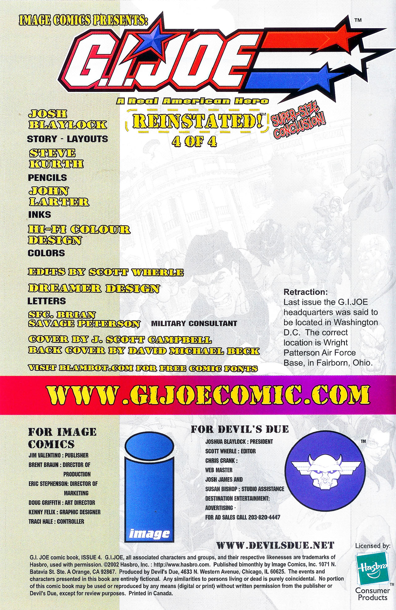 Read online G.I. Joe (2001) comic -  Issue #4 - 2