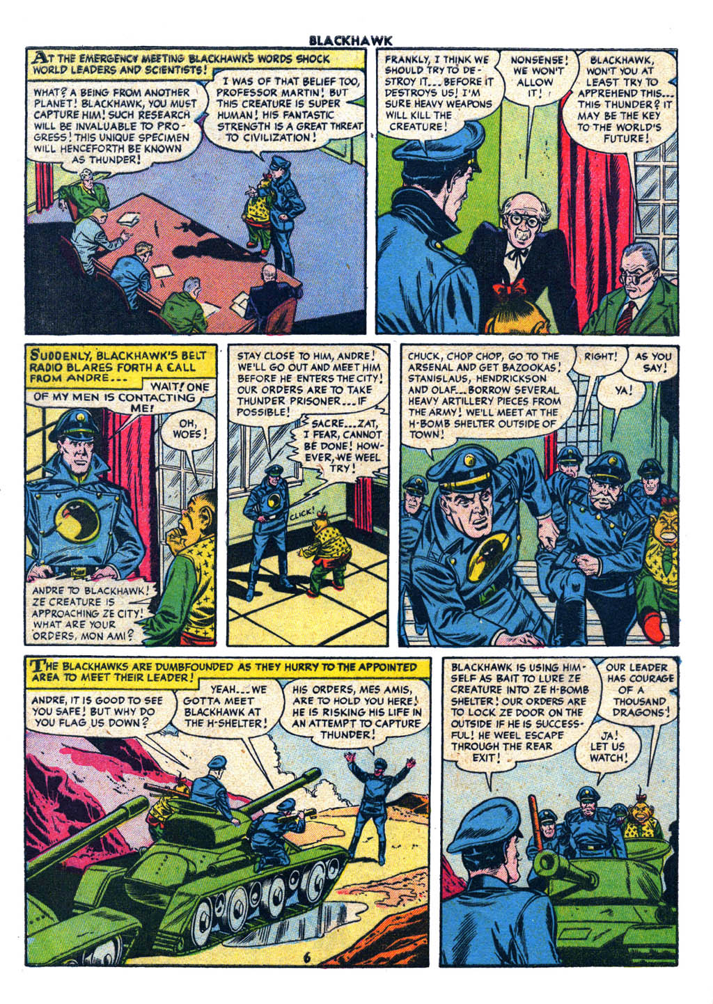 Read online Blackhawk (1957) comic -  Issue #88 - 8