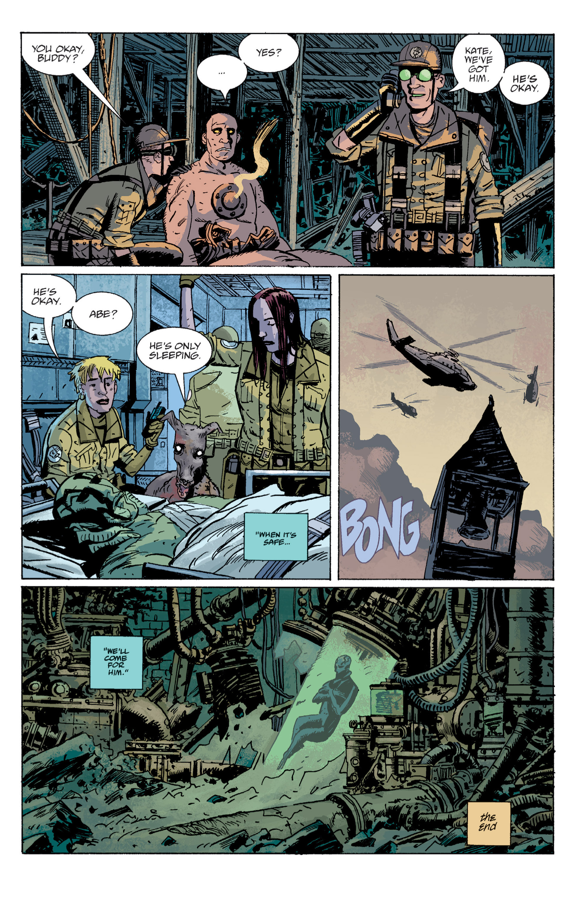 Read online B.P.R.D.: Hollow Earth and Other Stories comic -  Issue # TPB 3 - 135