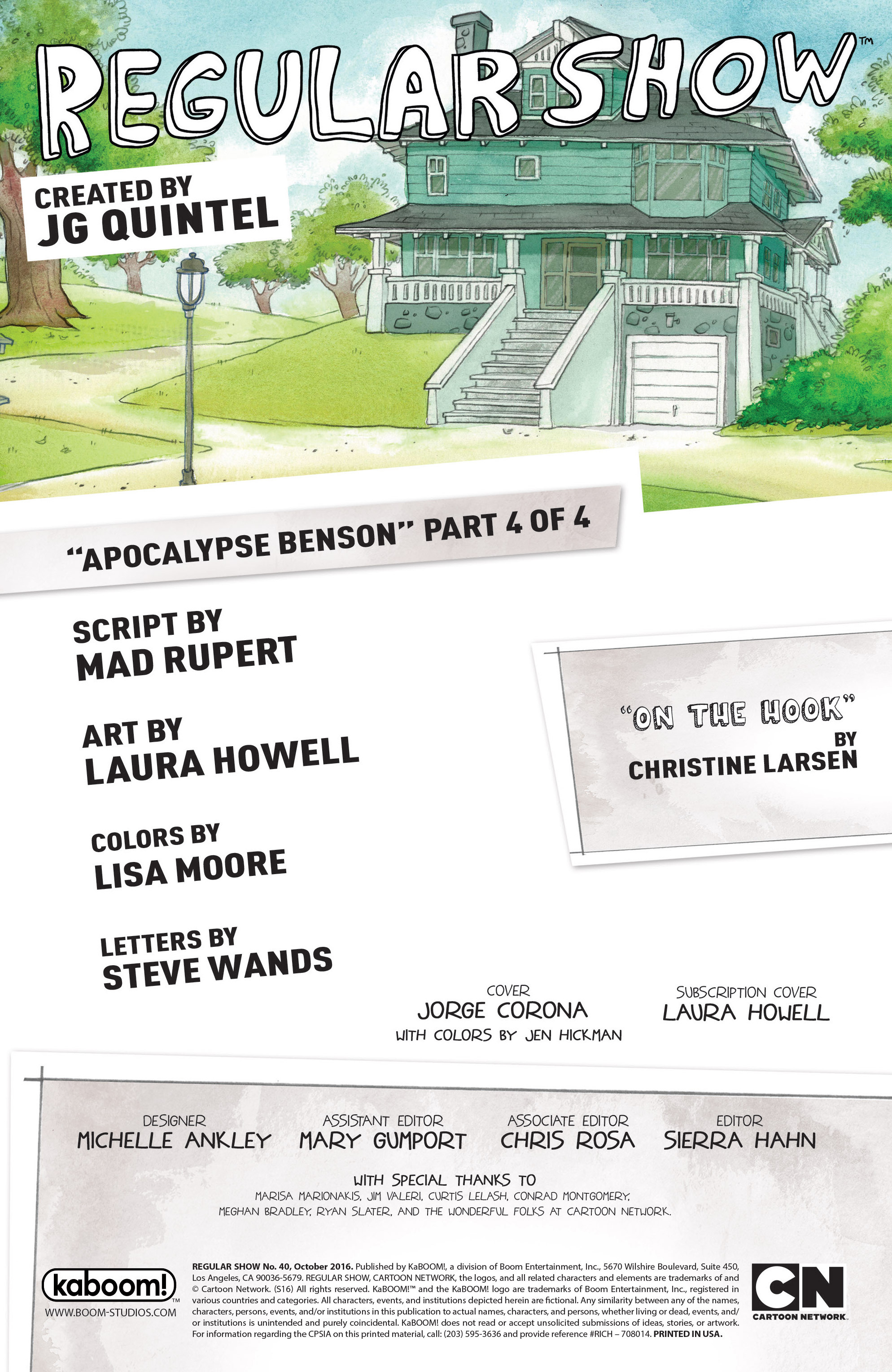 Read online Regular Show comic -  Issue #40 - 2