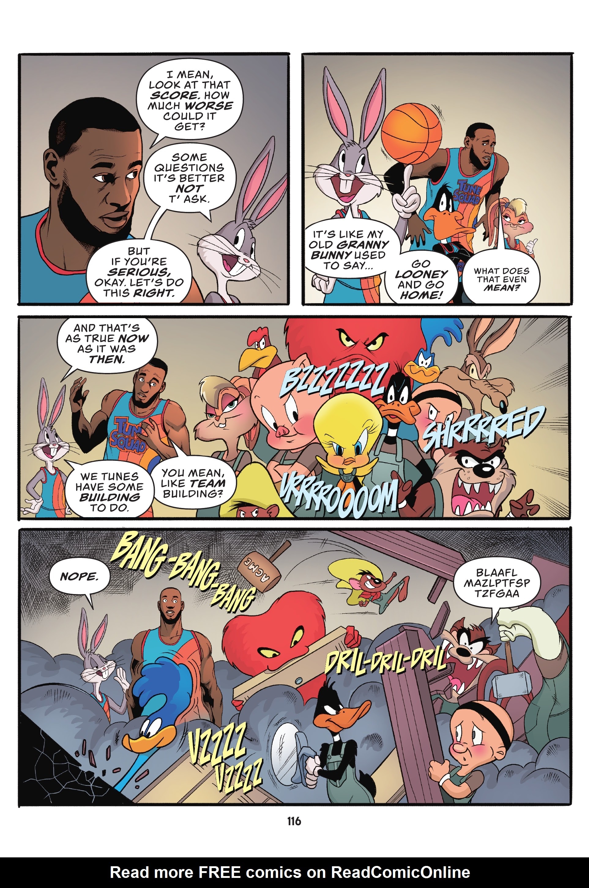 Read online Space Jam: A New Legacy comic -  Issue # TPB - 105