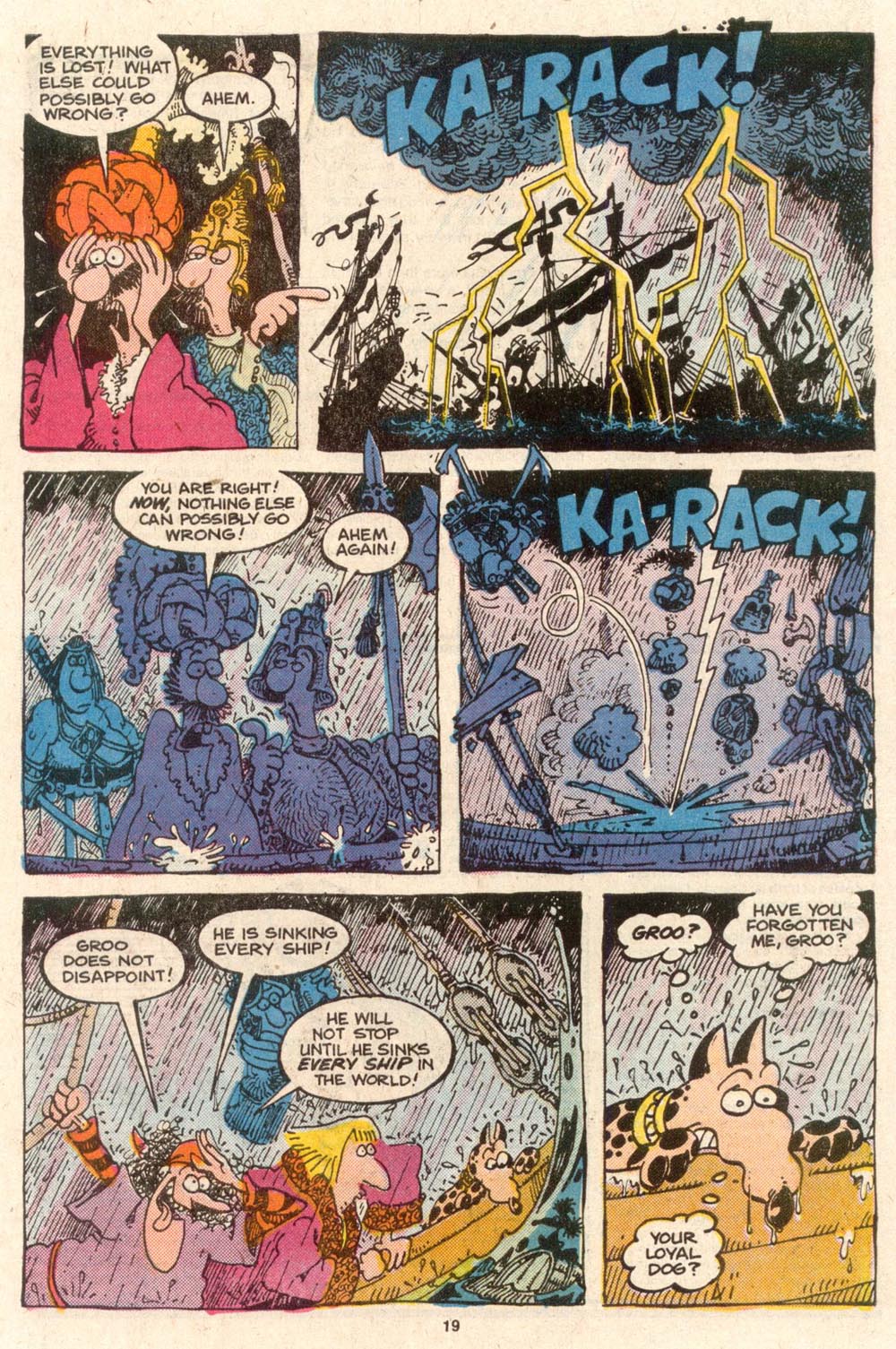 Read online Sergio Aragonés Groo the Wanderer comic -  Issue #54 - 19