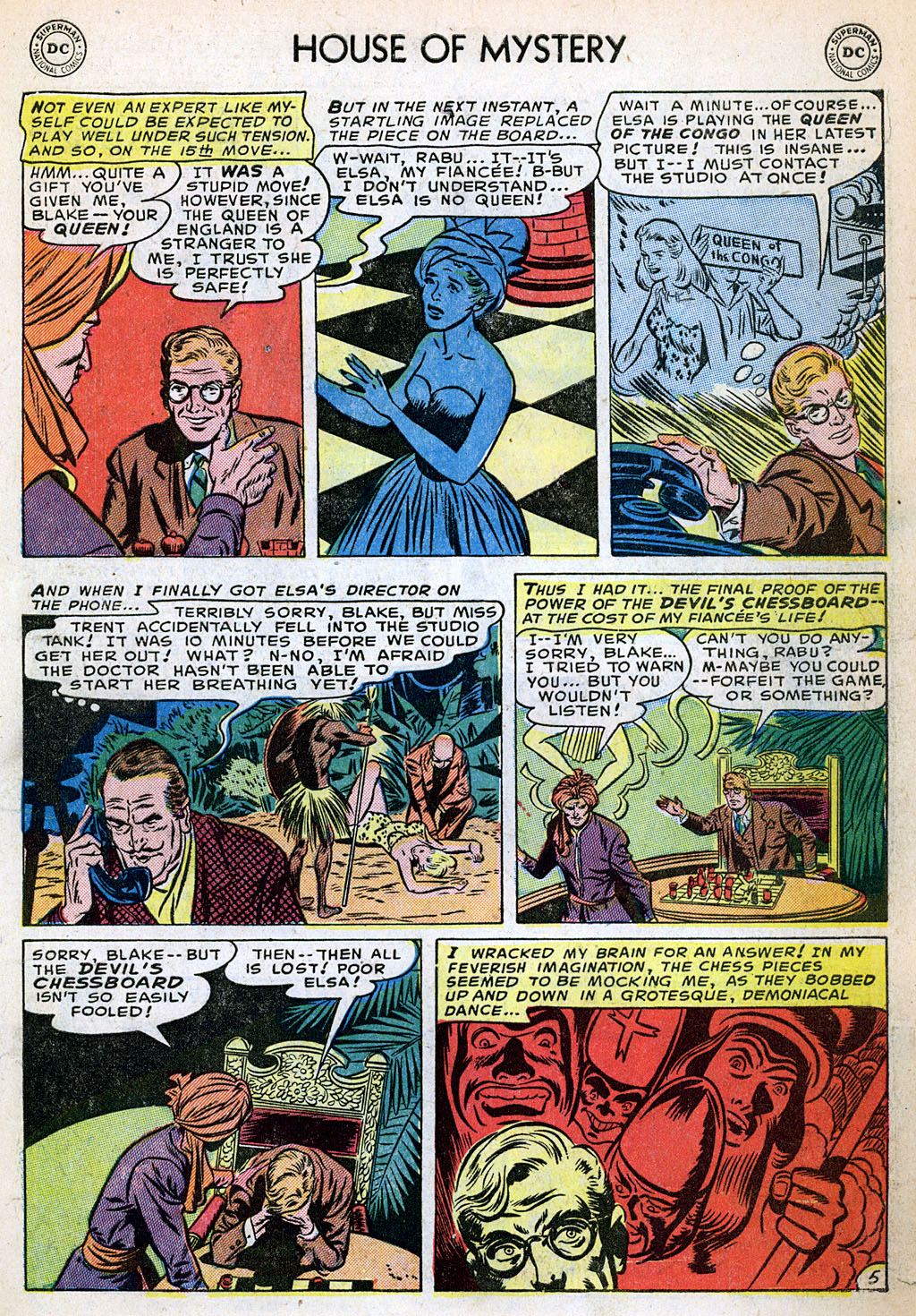 Read online House of Mystery (1951) comic -  Issue #12 - 7