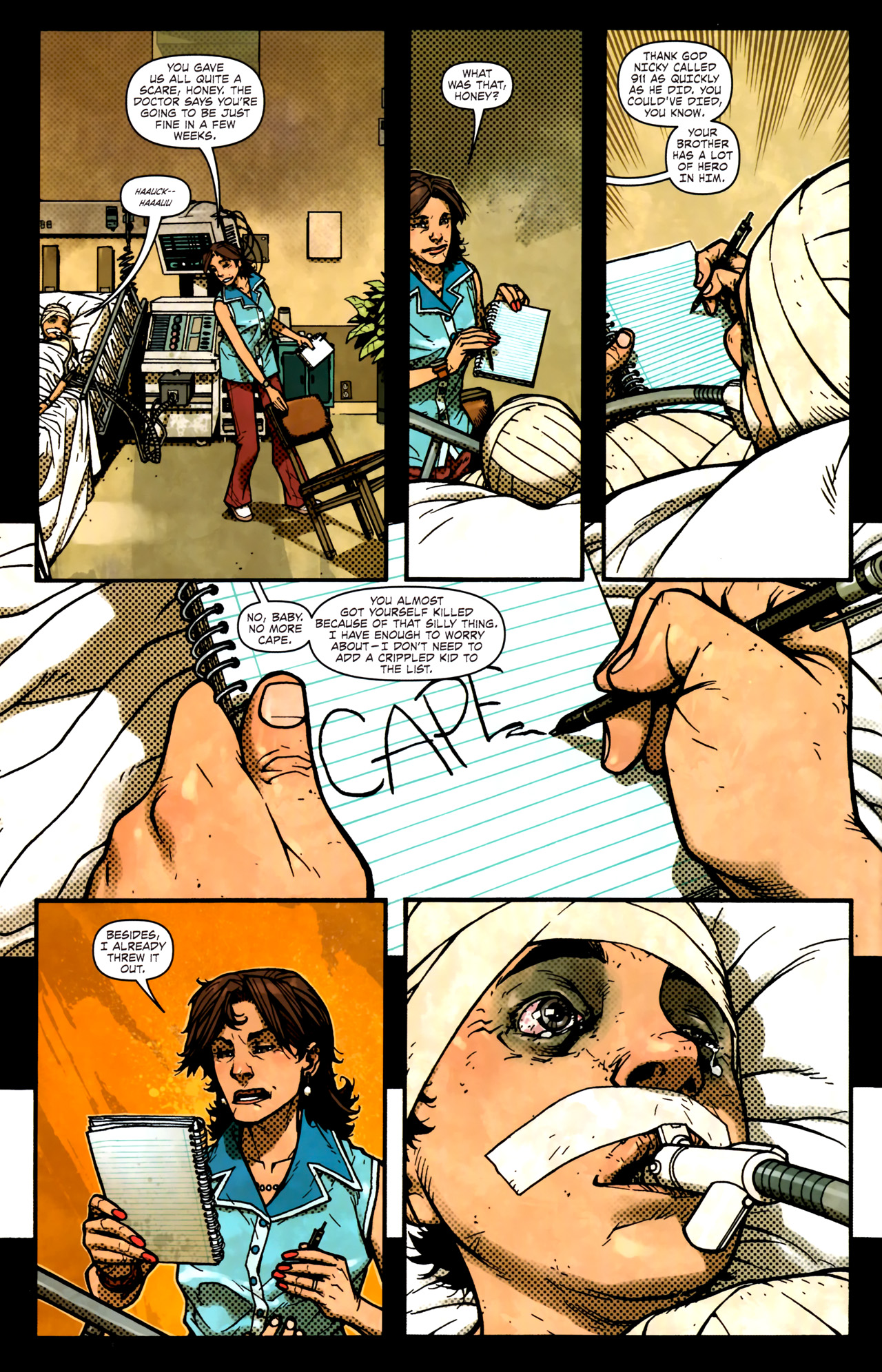 Read online The Cape comic -  Issue #1 - 10