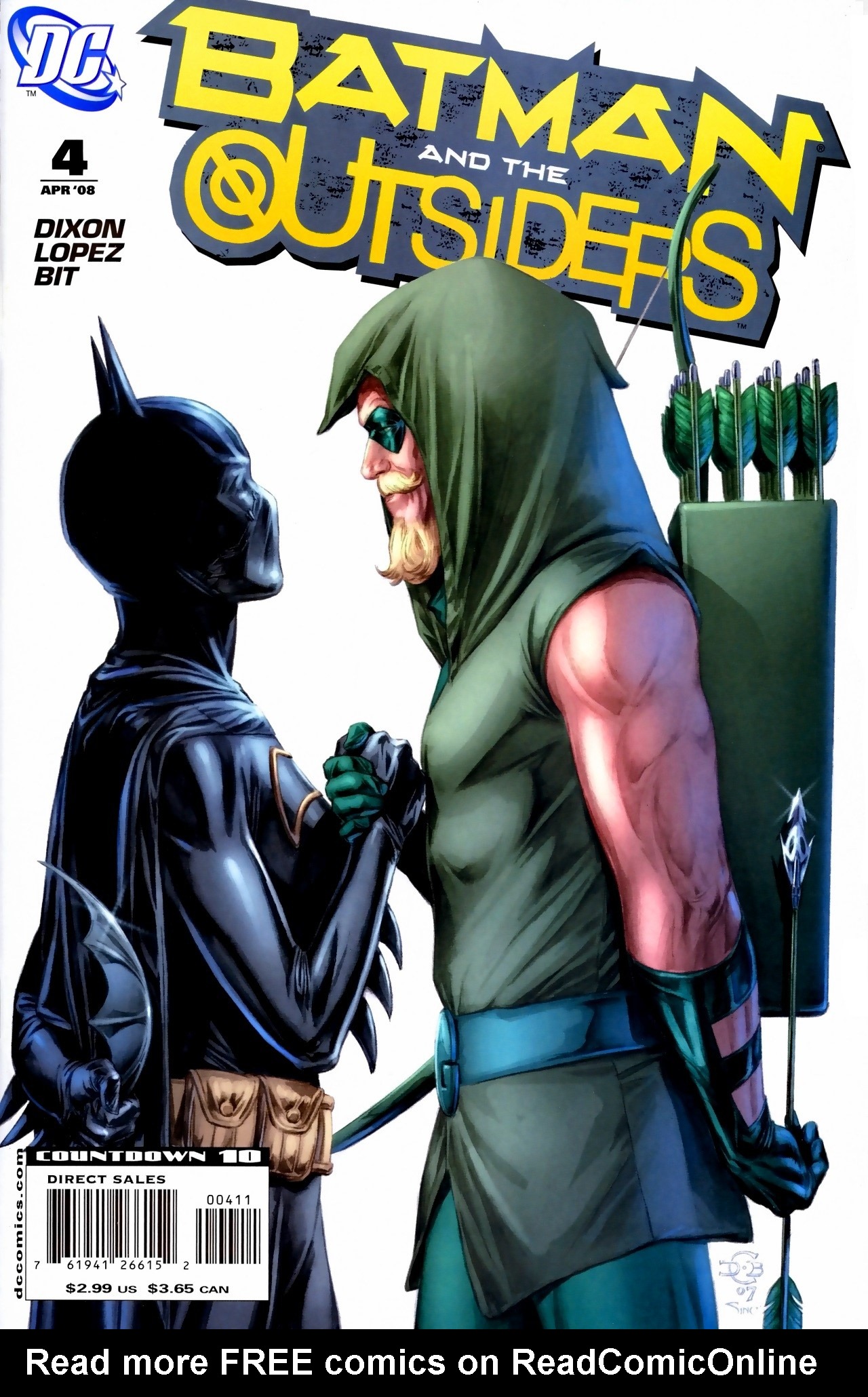 Read online Batman and the Outsiders (2007) comic -  Issue #4 - 1