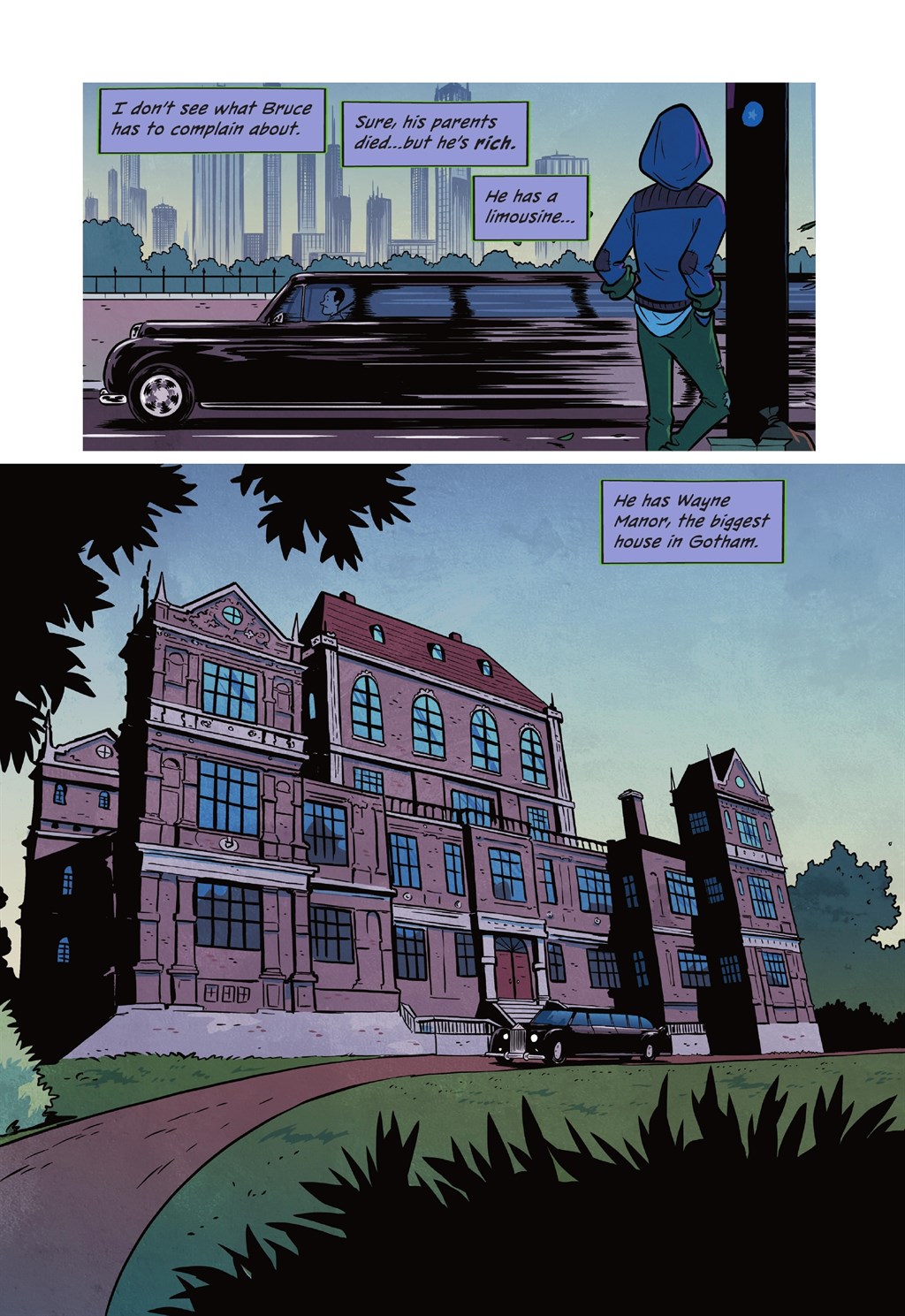 Read online Bruce Wayne: Not Super comic -  Issue # TPB (Part 1) - 37